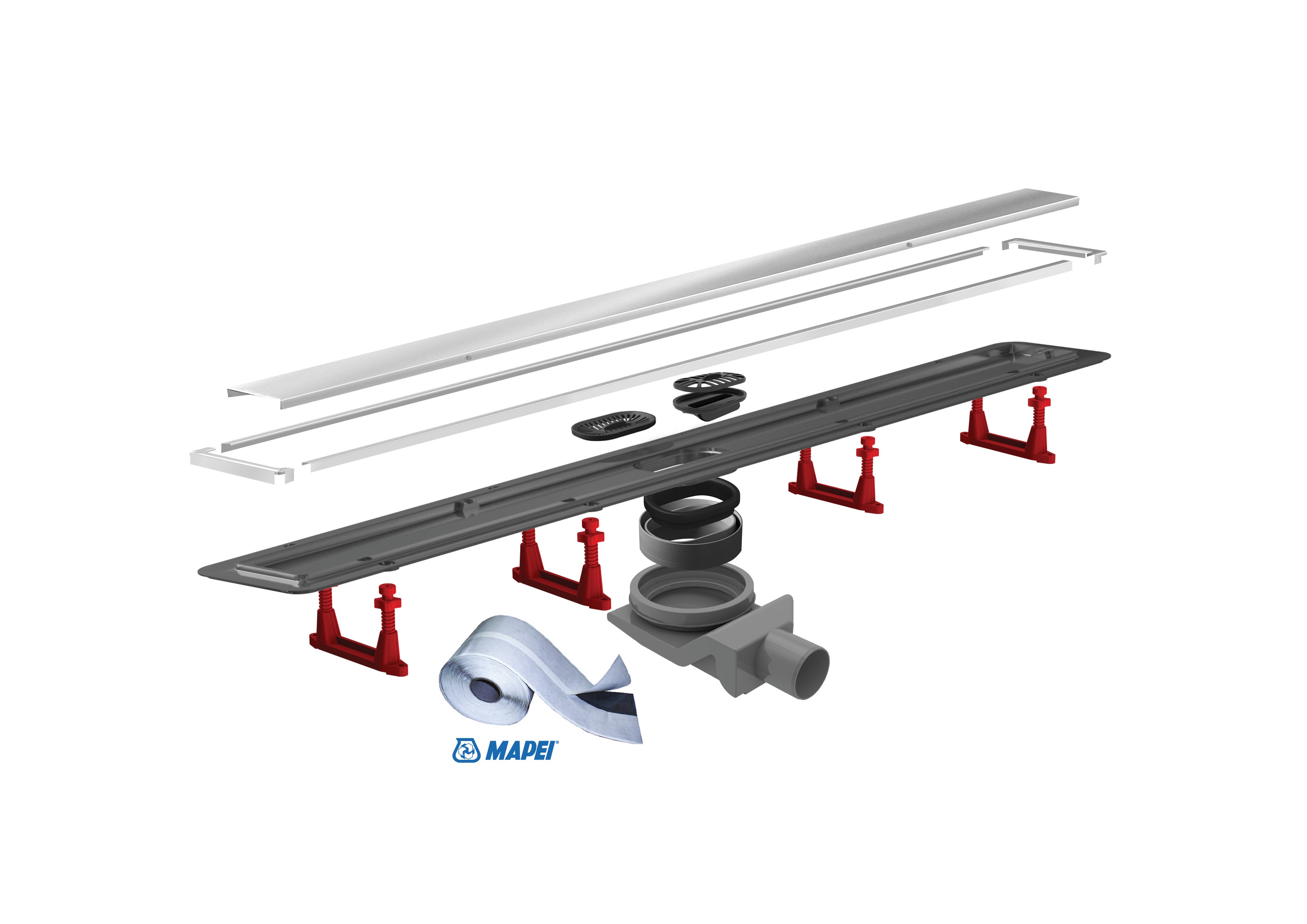 Compact Line Premium 750 с металлической рамкой линейный трап PESTAN