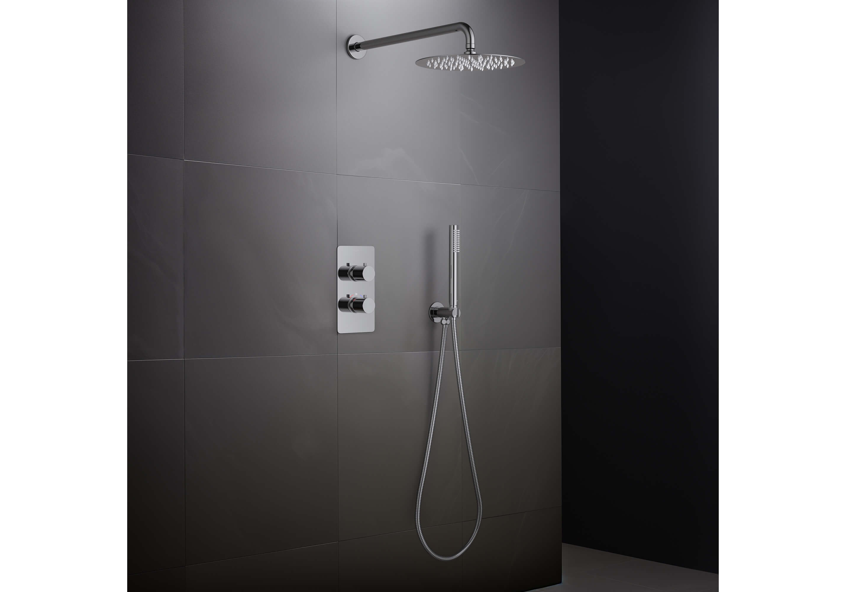 Set 3 в 1 душевой комплект Aquatek Европа AQ1376CR