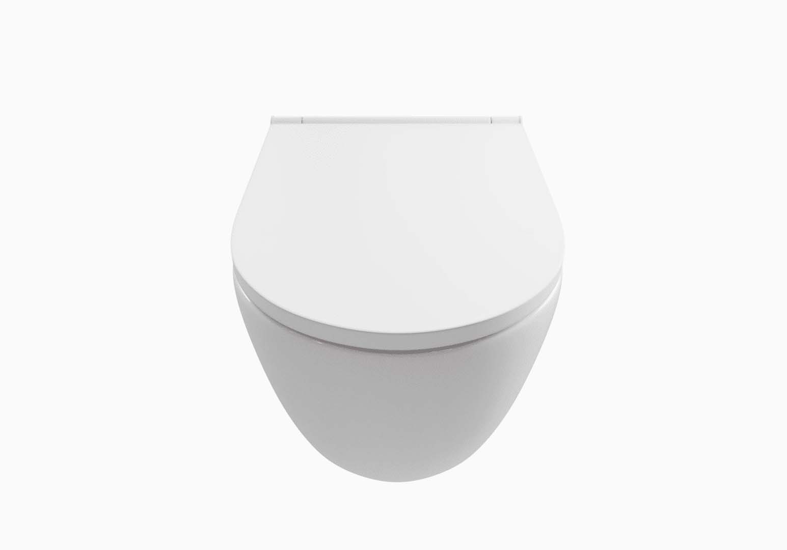 Унитаз подвесной безободковый Aquatek Поларис AQ0700-00 с сиденьем Soft Close