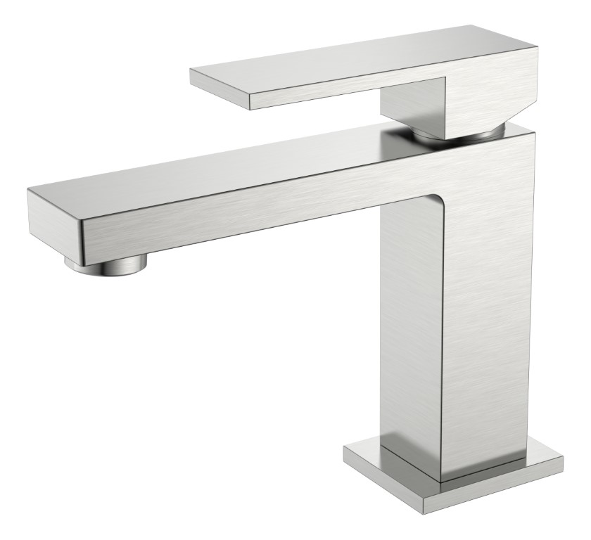 Boheme Cмеситель для умывальника Qubic Brushed Nickel 471-NB