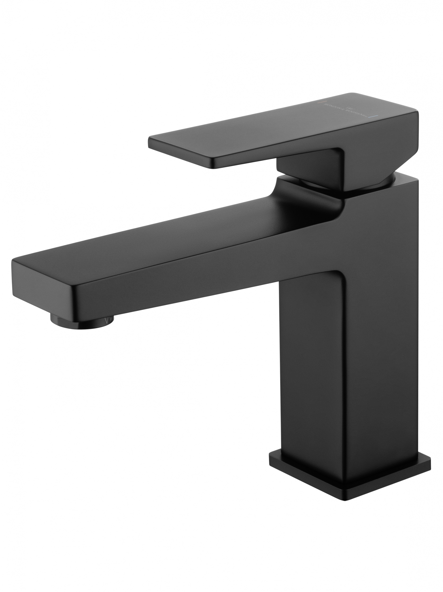 Смеситель для раковины WONZON & WOGHAND CUBE 2.0, Черный матовый WW-88018068-MB