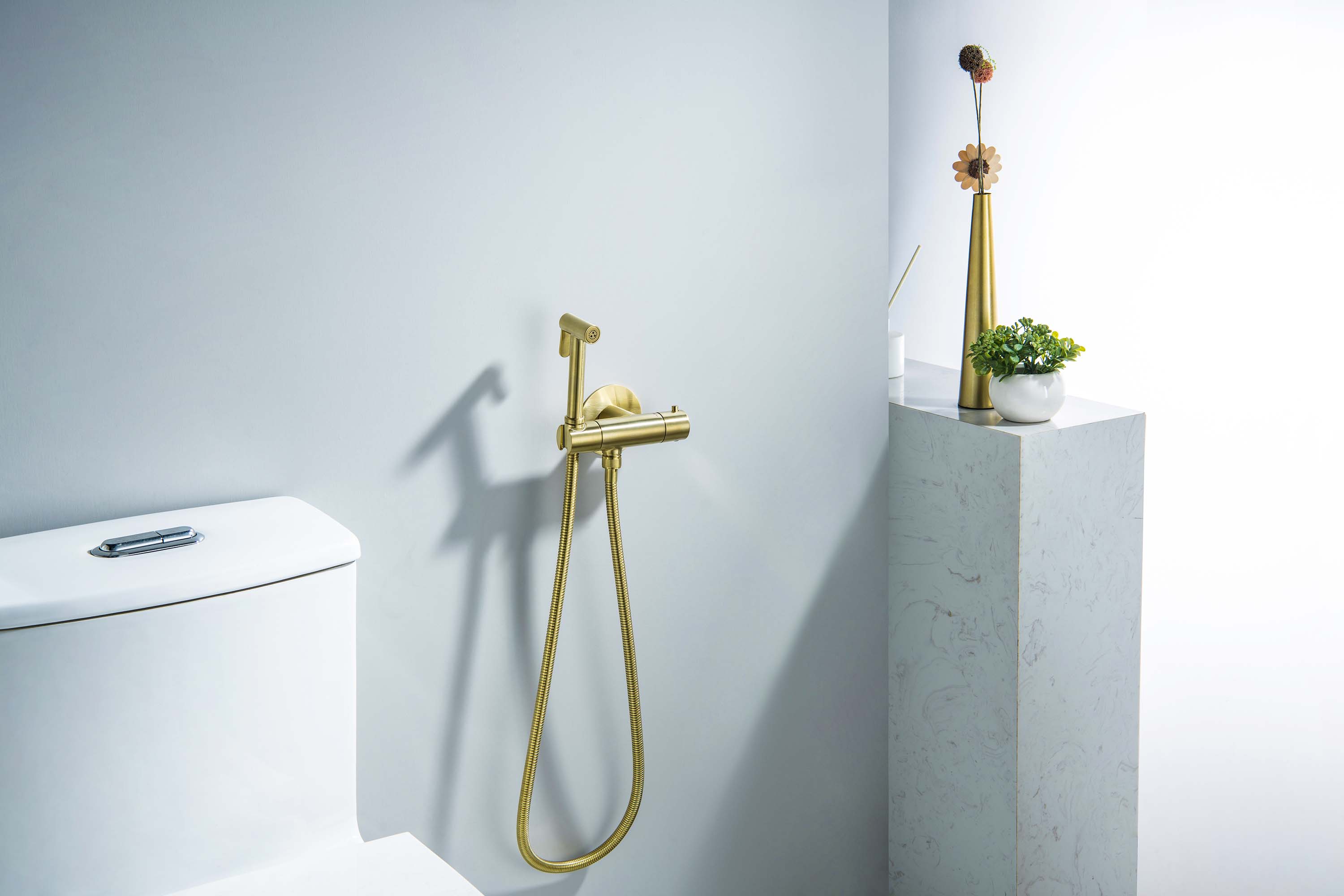 Гигиенический душ со смесителем Aquatek Оберон AQ1027BG