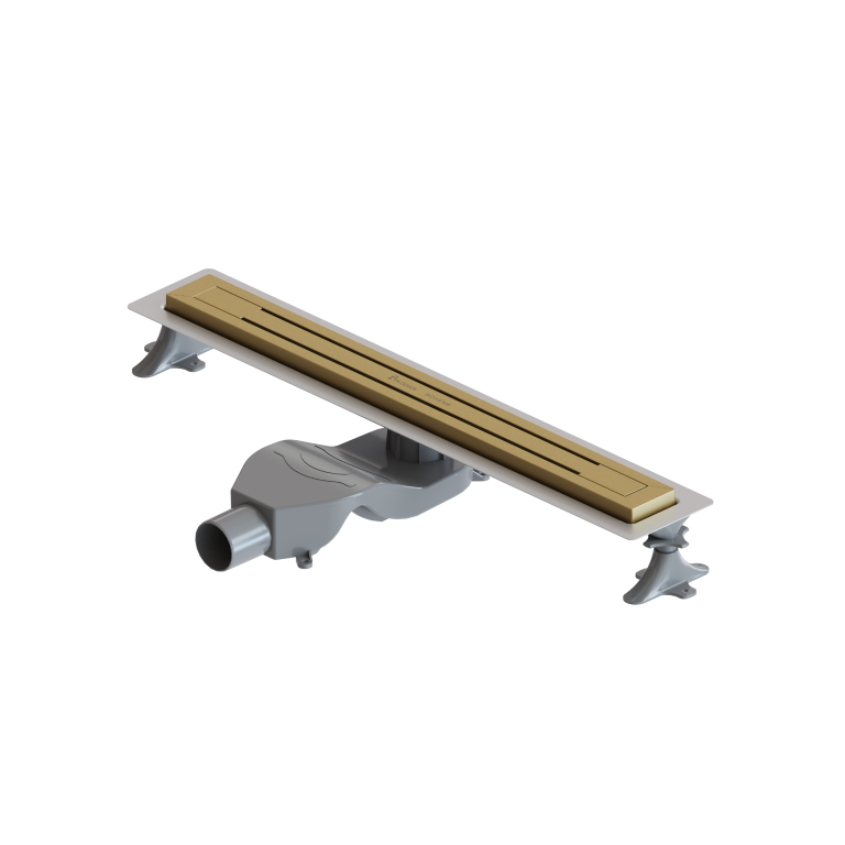 Душевой лоток Boheme Premium Trendy 60см, нерж.сталь МАТ. ЗОЛОТО 983-60-MG
