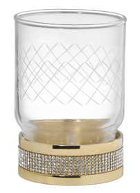 Настольный стакан Boheme ROYALE CRISTAL GOLD 10931-G