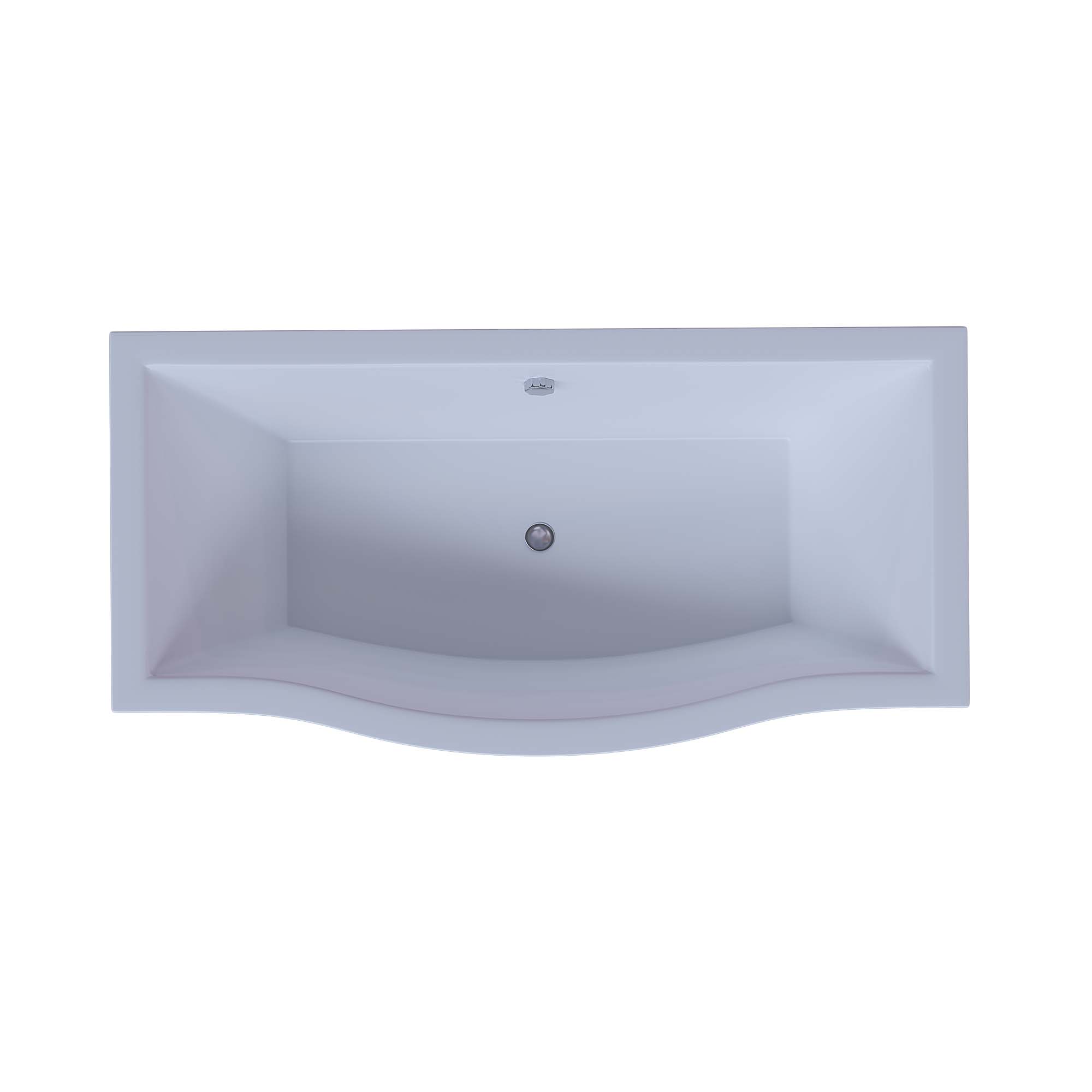 Акриловая ванна Aquatek Гелиос GEL180-0000067 180х90 см с фронтальным экраном