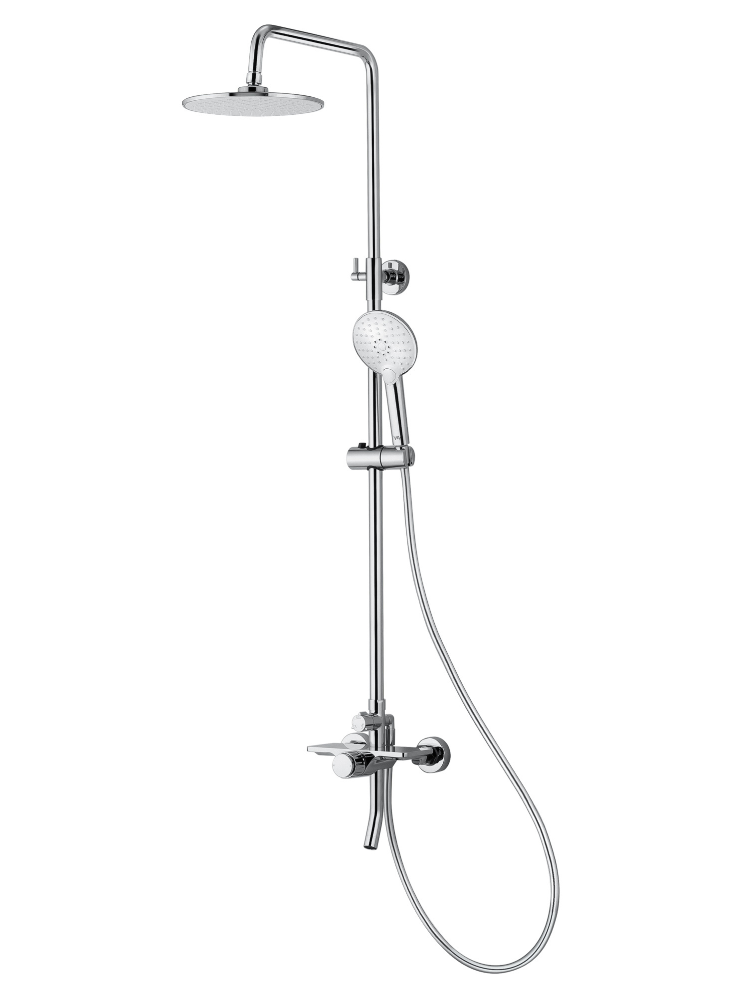 Душевая система WONZON & WOGHAND CLICK, Хром WW-N3S962-CR