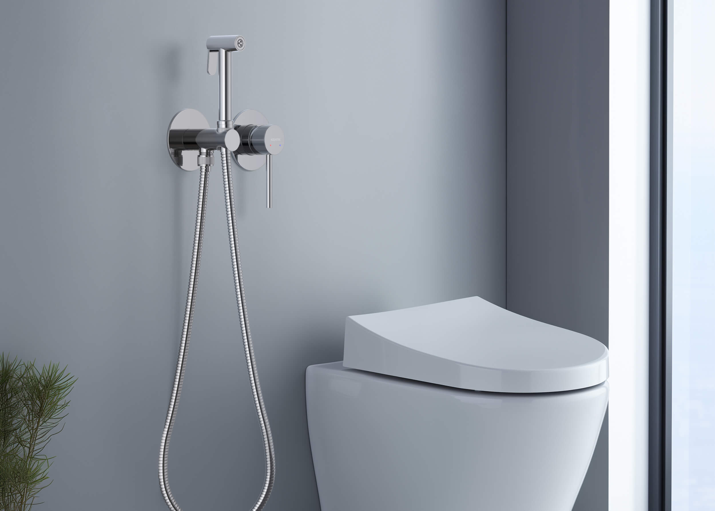 Гигиенический душ со смесителем Aquatek Европа AQ1319CR