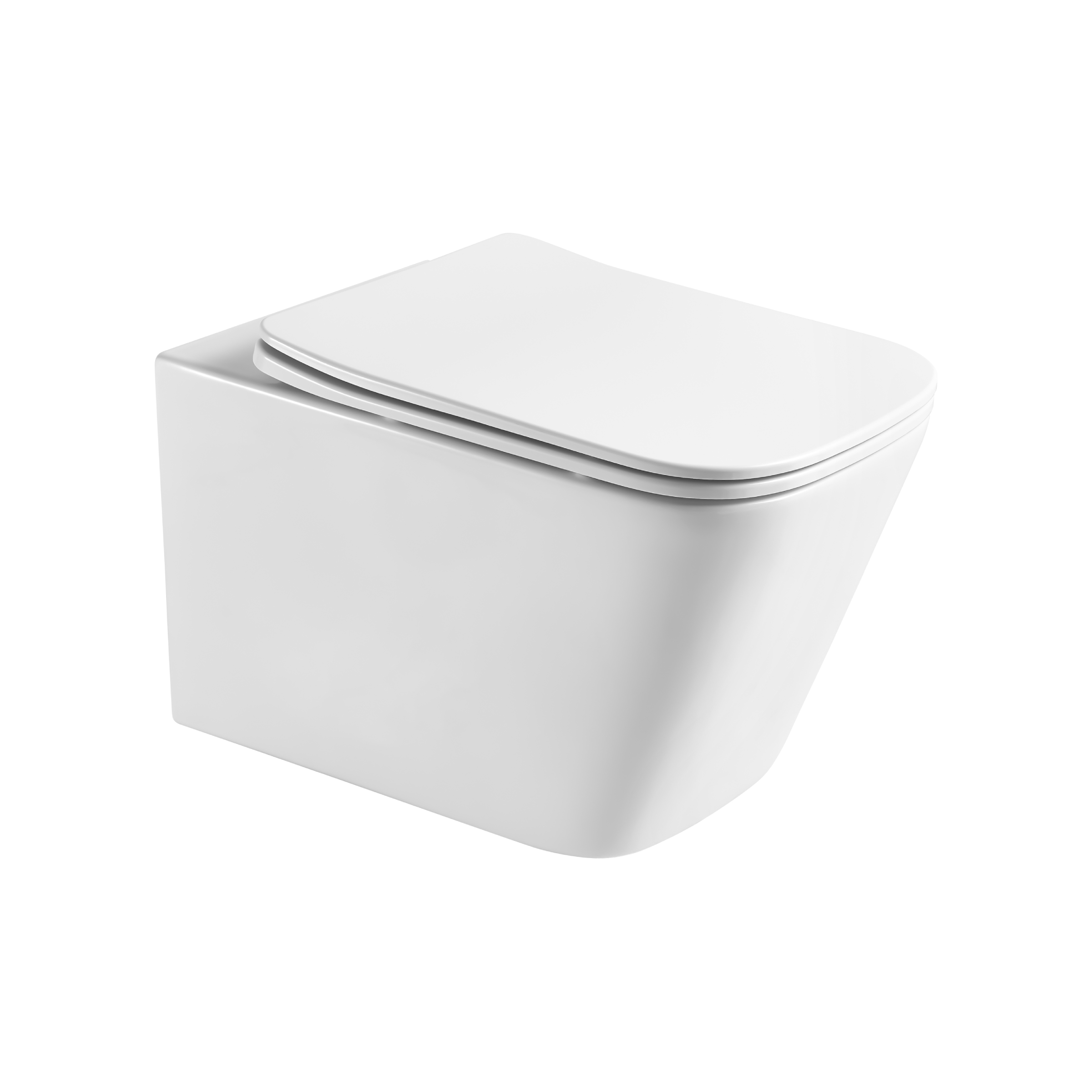 Унитаз подвесной безободковый Aquatek Либра AQ1505T-00 с сиденьем Soft Close