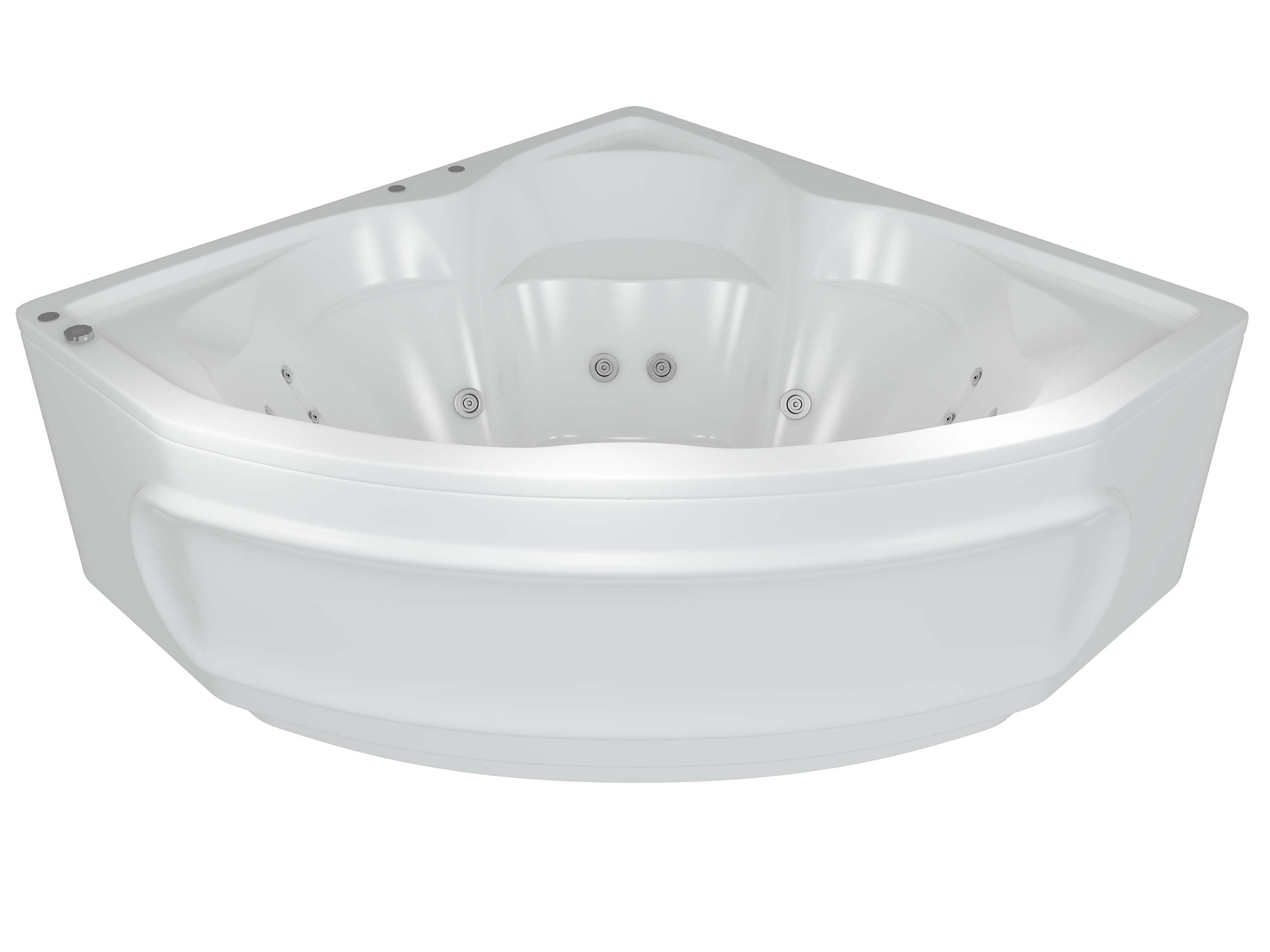 Акриловая ванна Aquatek Сириус SIR164-0000002 164х164 см с фронтальным экраном