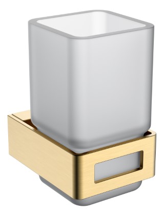 Стакан для зубных щеток Boheme MatGold серия Q 10944-MG