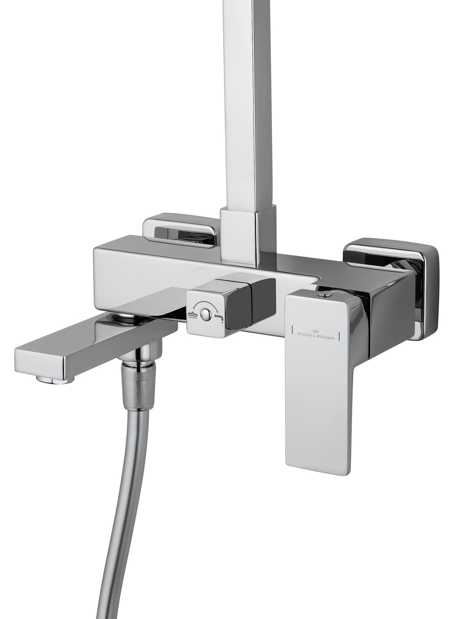 Душевая система WONZON & WOGHAND CUBE 2.0, Хром WW-88047068-CR