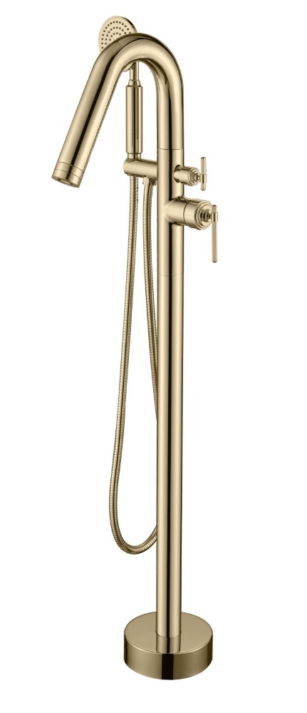 Смеситель напольный Boheme ETERNA GOLD 179-G