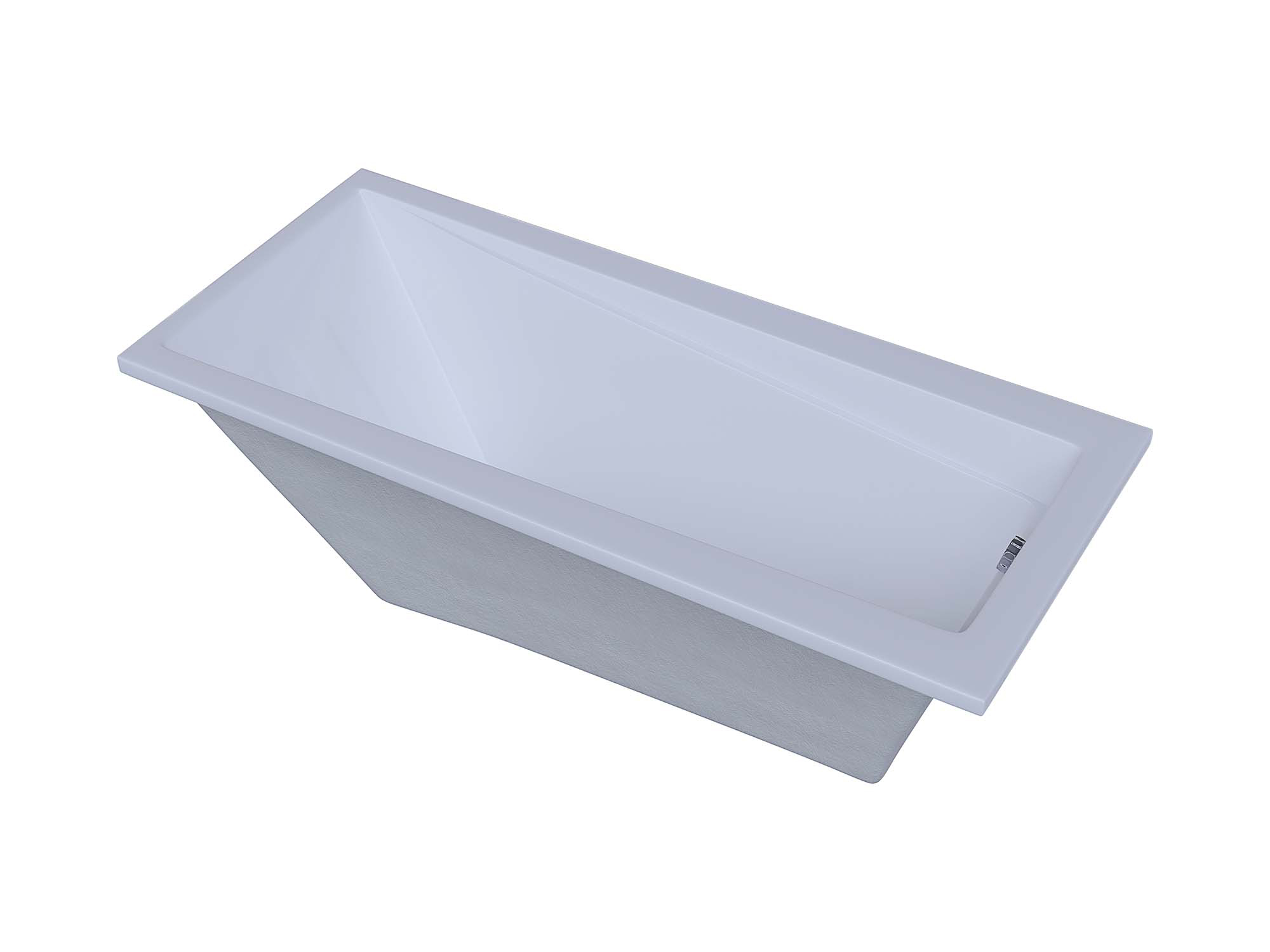 Акриловая ванна Aquatek Либра LIB150-0000040 149х69 см, с фронтальным экраном, слив справа