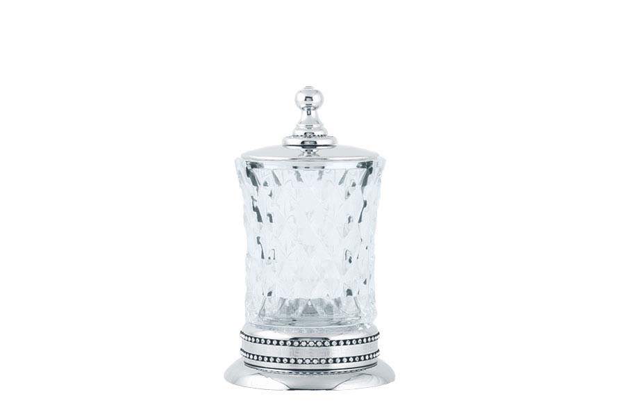 Настольный стакан для ватных дисков Boheme BRILLANTE 10444
