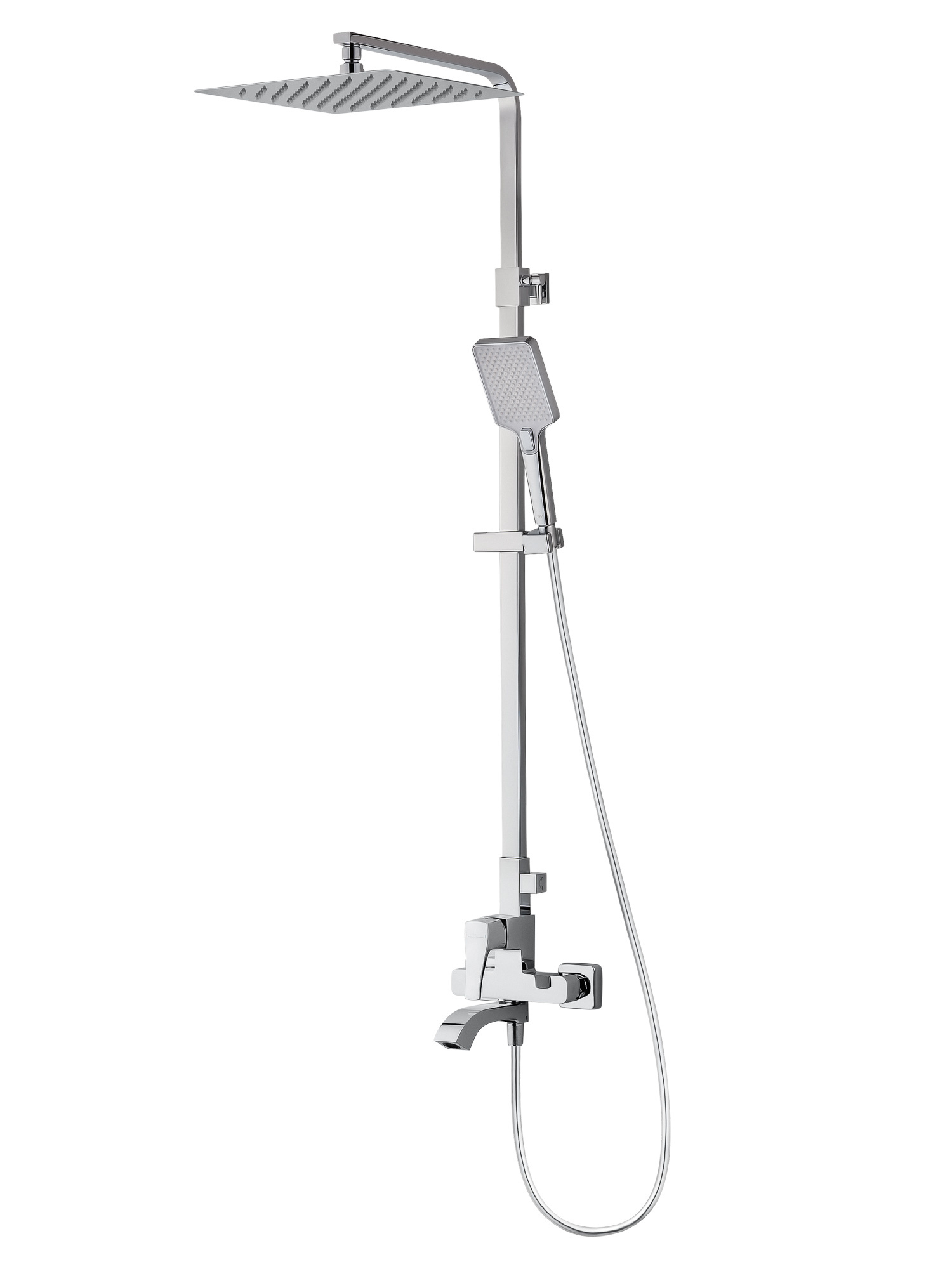 Душевая система WONZON & WOGHAND FLEX, Хром WW-88047072-CR
