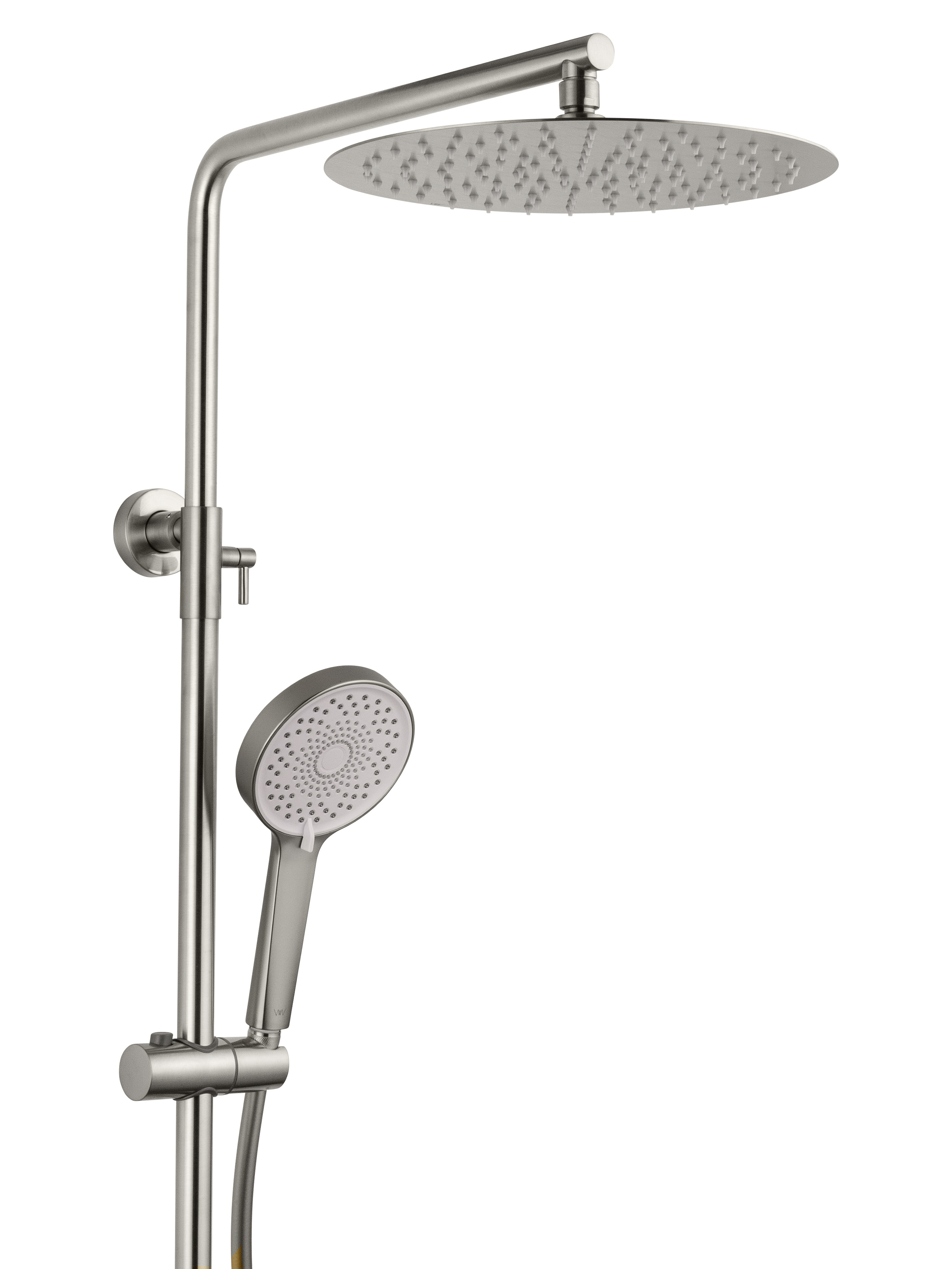 Душевая система WONZON & WOGHAND STICK, Брашированный никель WW-88739017-BN