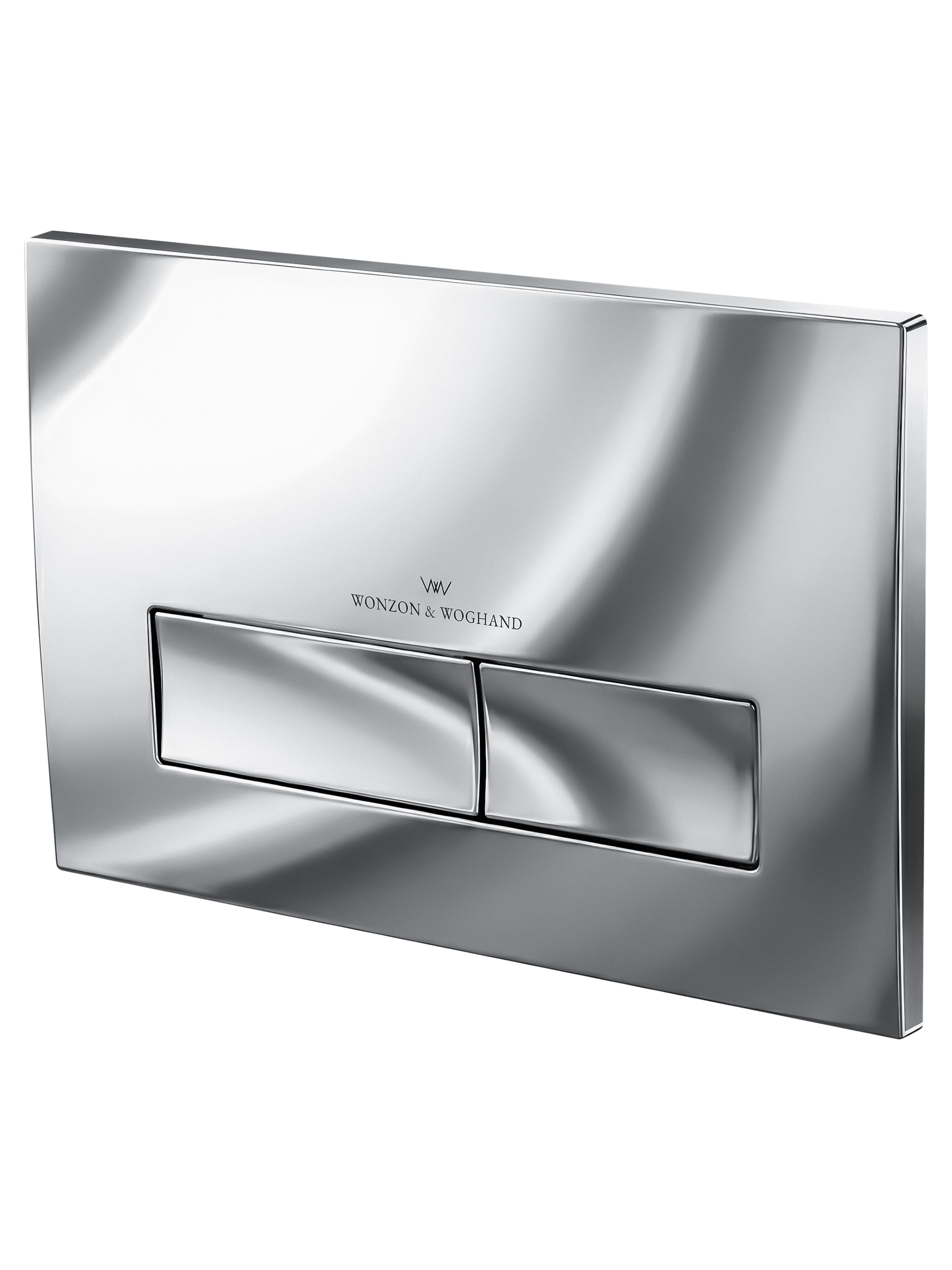 Кнопка смыва для инсталляции механическая WONZON & WOGHAND, Хром WW-IB224-CR