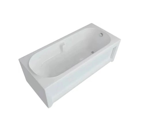 Акриловая ванна Aquatek Лея LEY170-0000057 170х75 см, с фронтальным экраном, слив справа