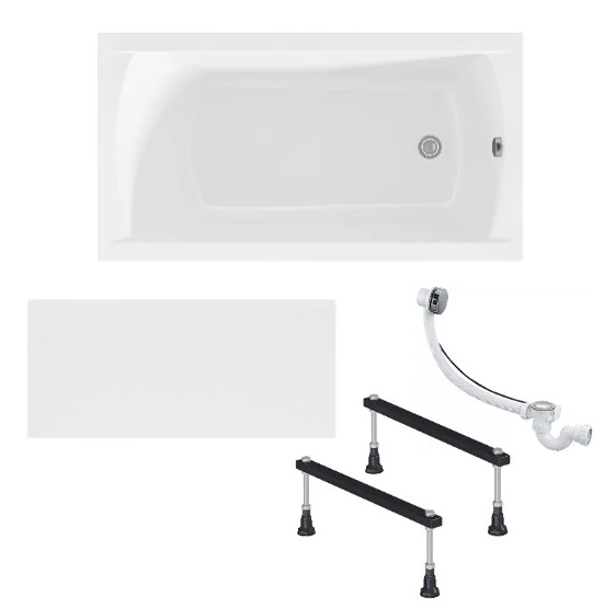 Ванна акриловая 1MarKa Modern 140x70 см Стандарт 1+