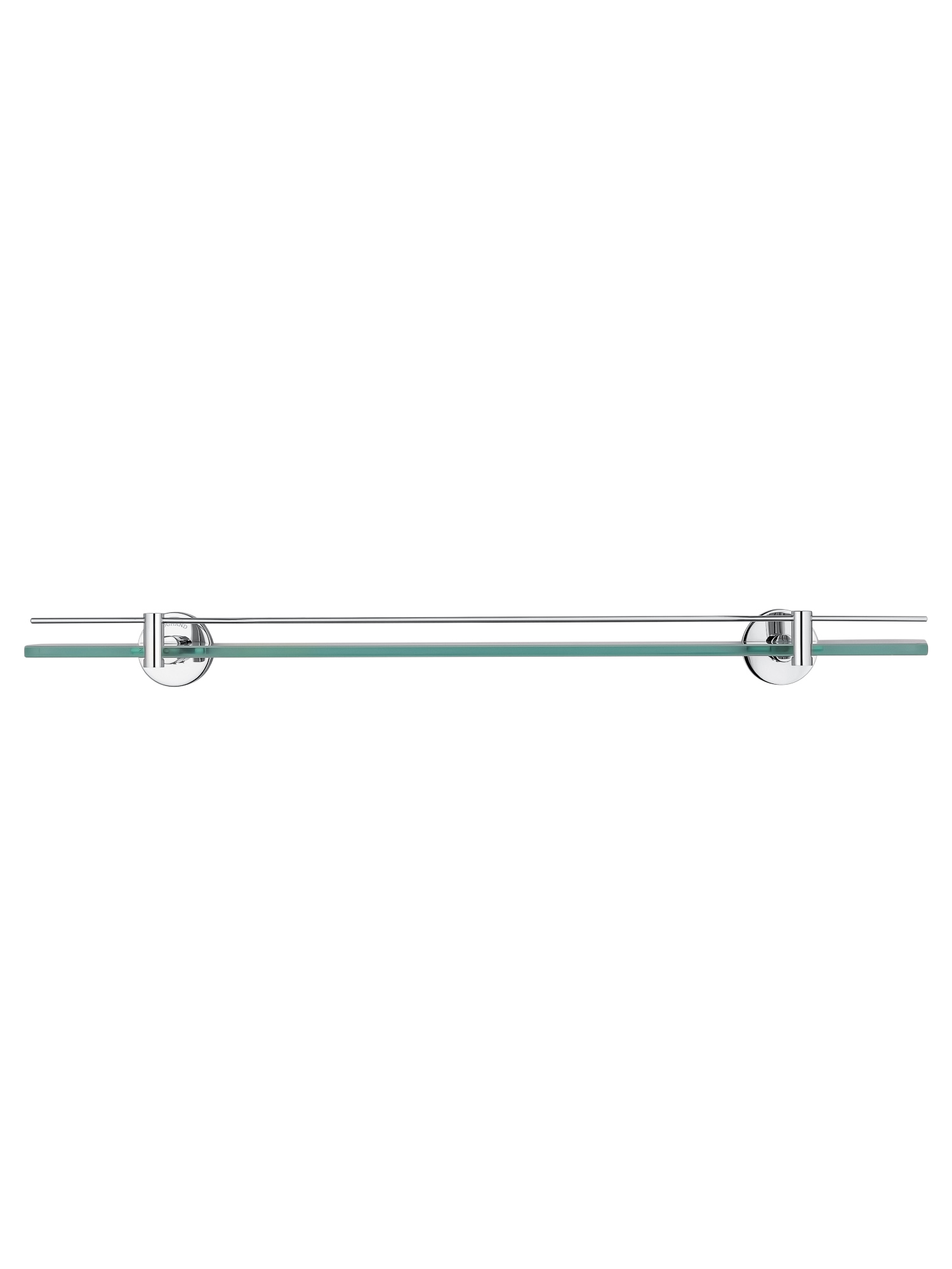 Стеклянная полка для ванной WONZON & WOGHAND EASY, Хром WW-8127