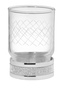 Настольный стакан Boheme ROYALE CRISTAL ХРОМ 10931-CR