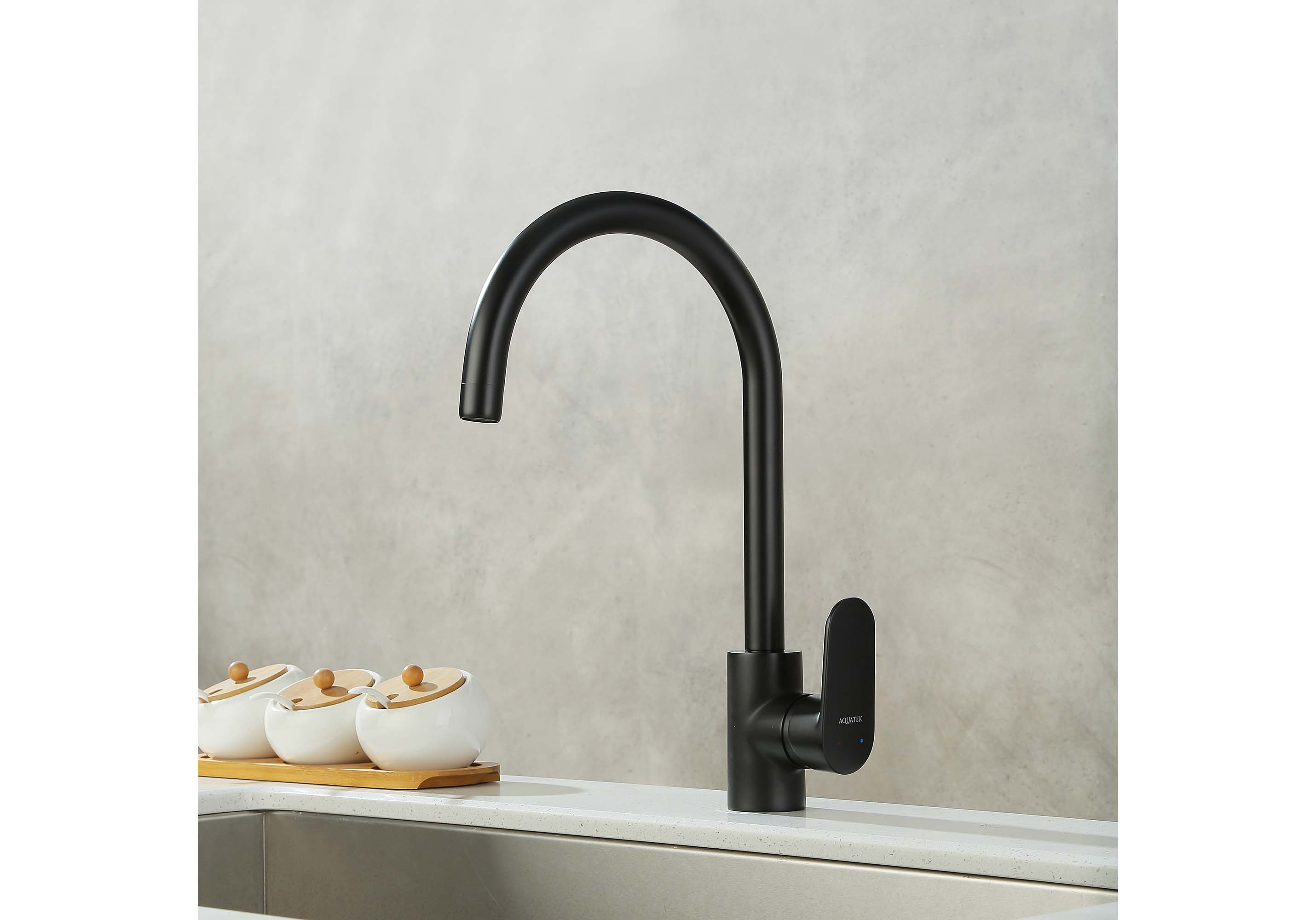 Смеситель Aquatek Ника AQ1882MB для кухни