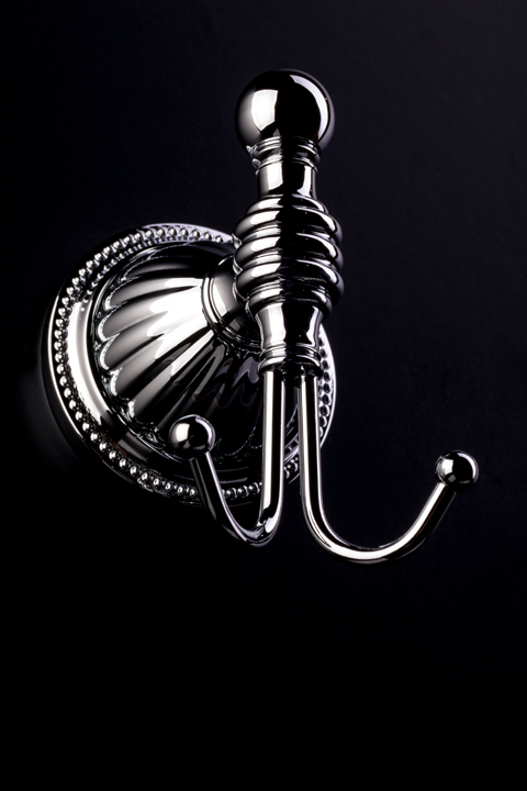 Крючок двойной Boheme HERMITAGE CHROME 10385