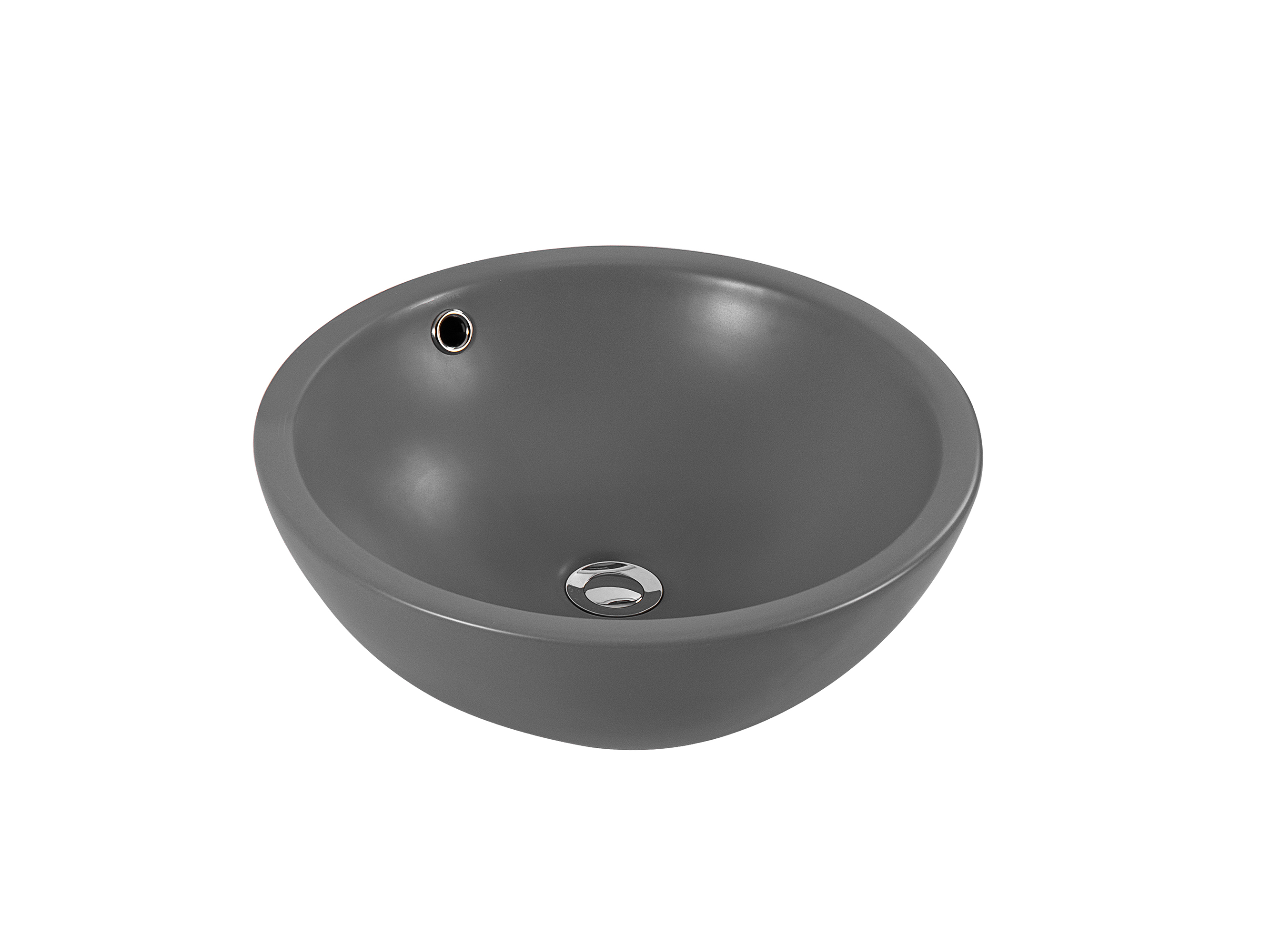 Раковина накладная Aquatek AQ5354-MG серый матовый