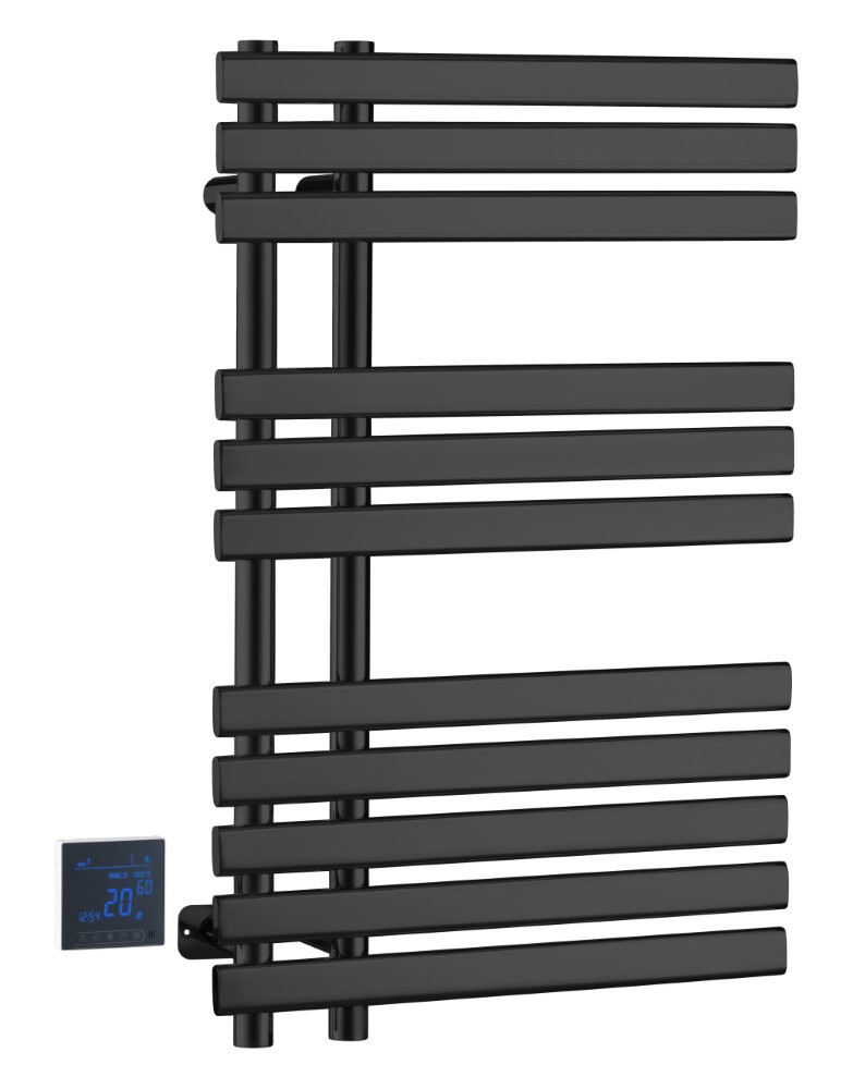 Полотенцесушитель электрический сухой Boheme VENTURO BLACK 723-B