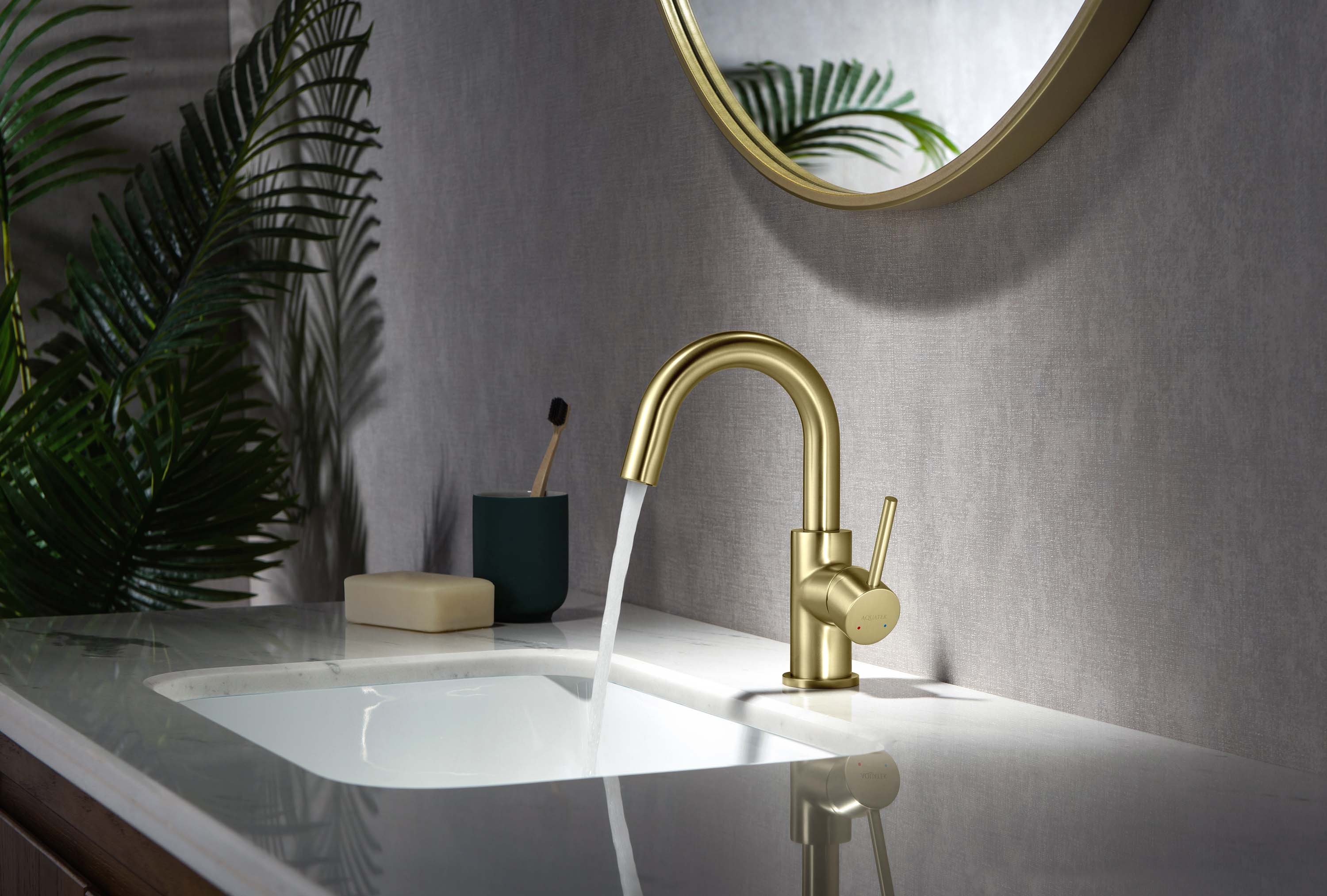 Смеситель Aquatek Европа AQ1307BG для раковины