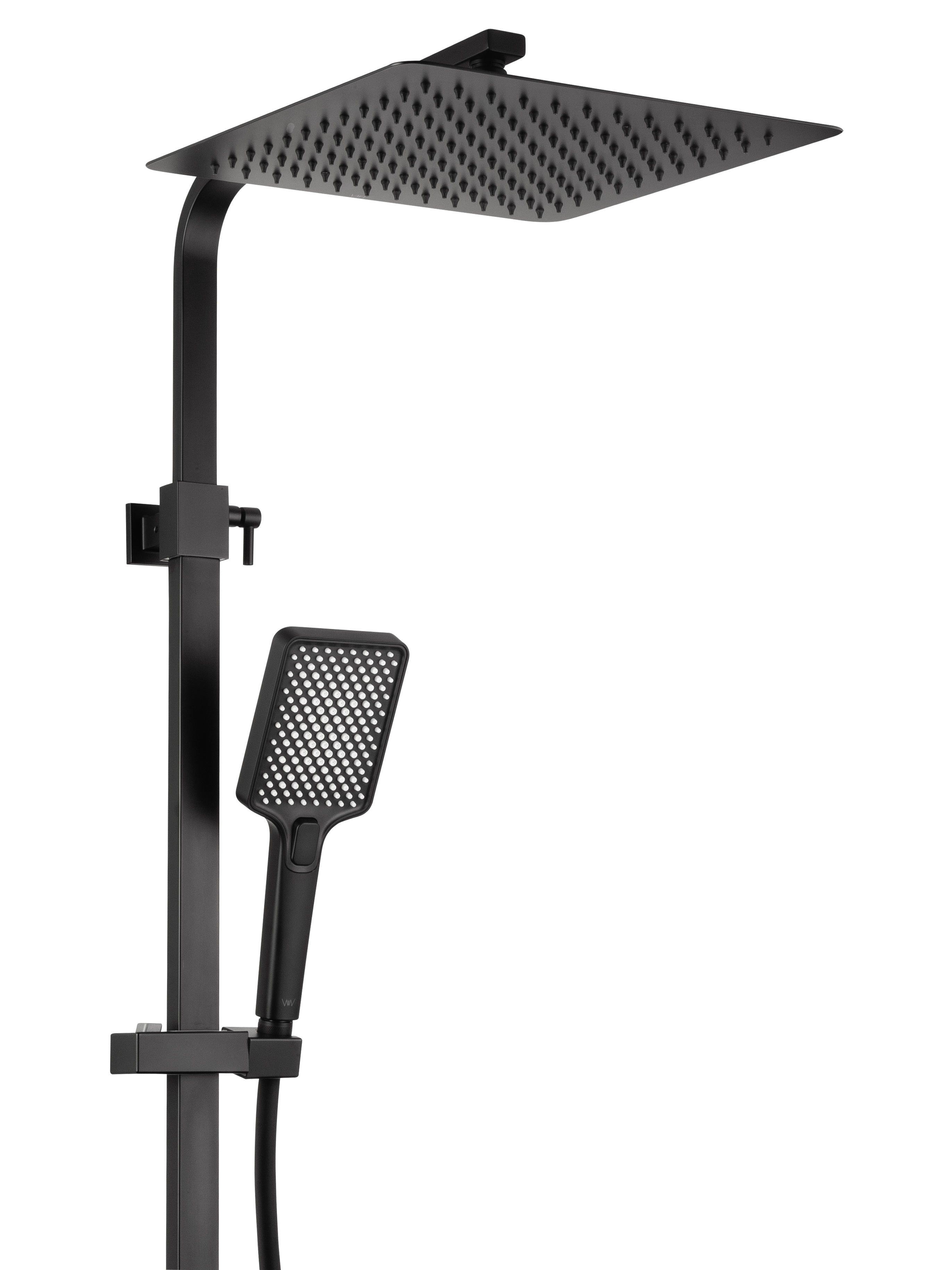 Душевая система WONZON & WOGHAND FLEX, Черный матовый WW-88047072-MB