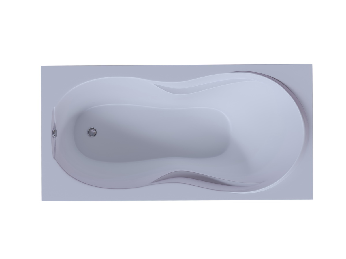 Акриловая ванна Aquatek Мартиника MAR180-0000068 180х90 см, с фронтальным экраном, слив слева