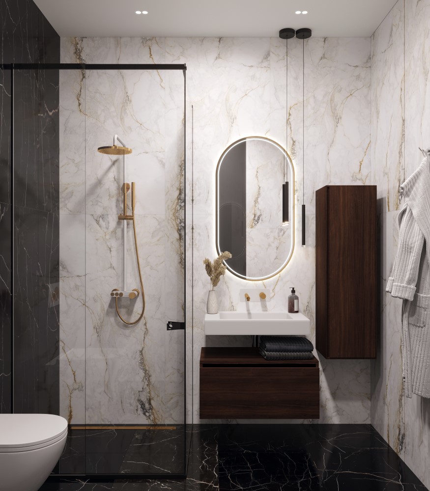 Столешница моноблок Armadi Art FLAT ST 70см (704*452*100) 888-70
