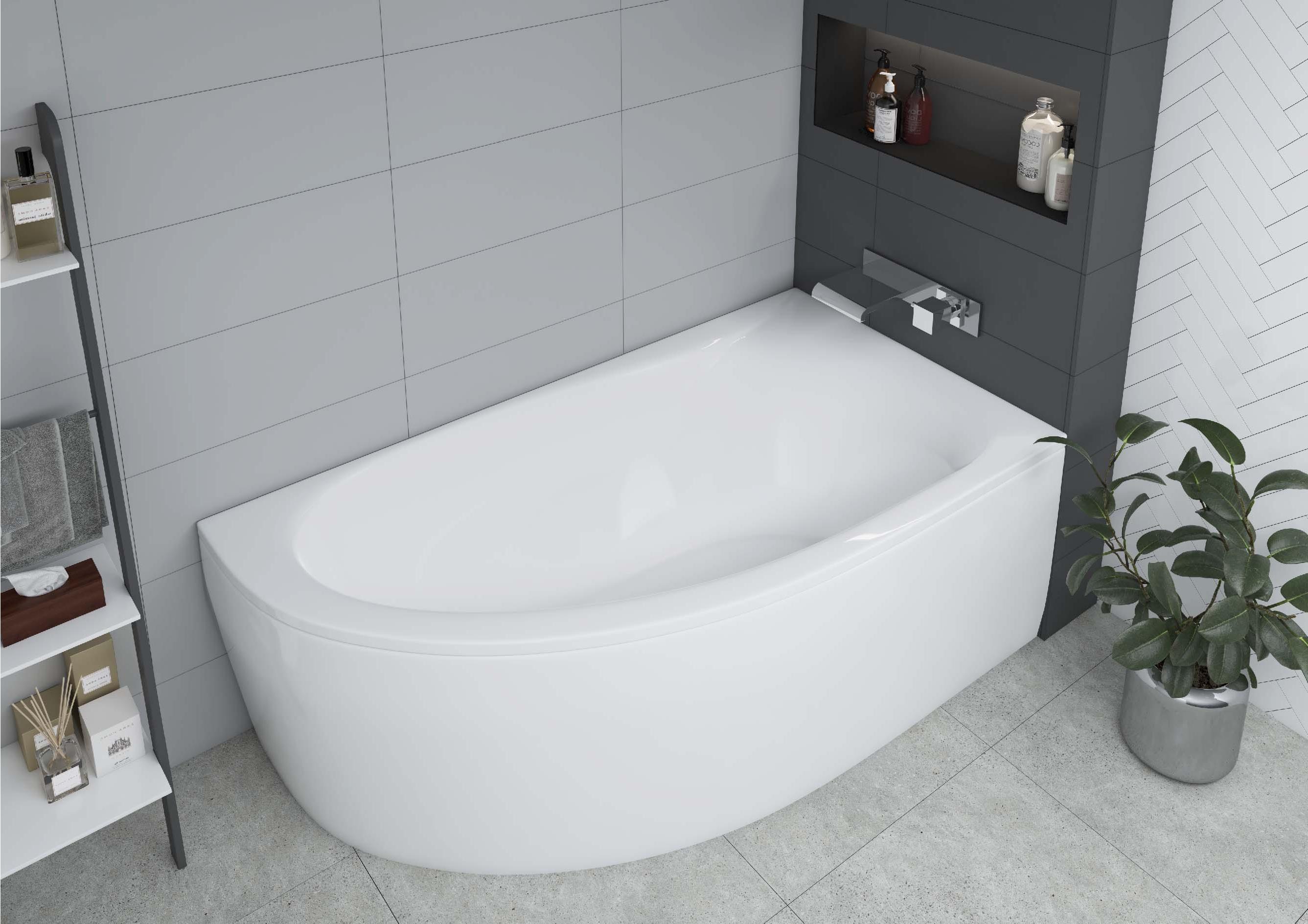 Акриловая ванна Aquatek Дива 170 DIV170-0000003 170х90 см, правая