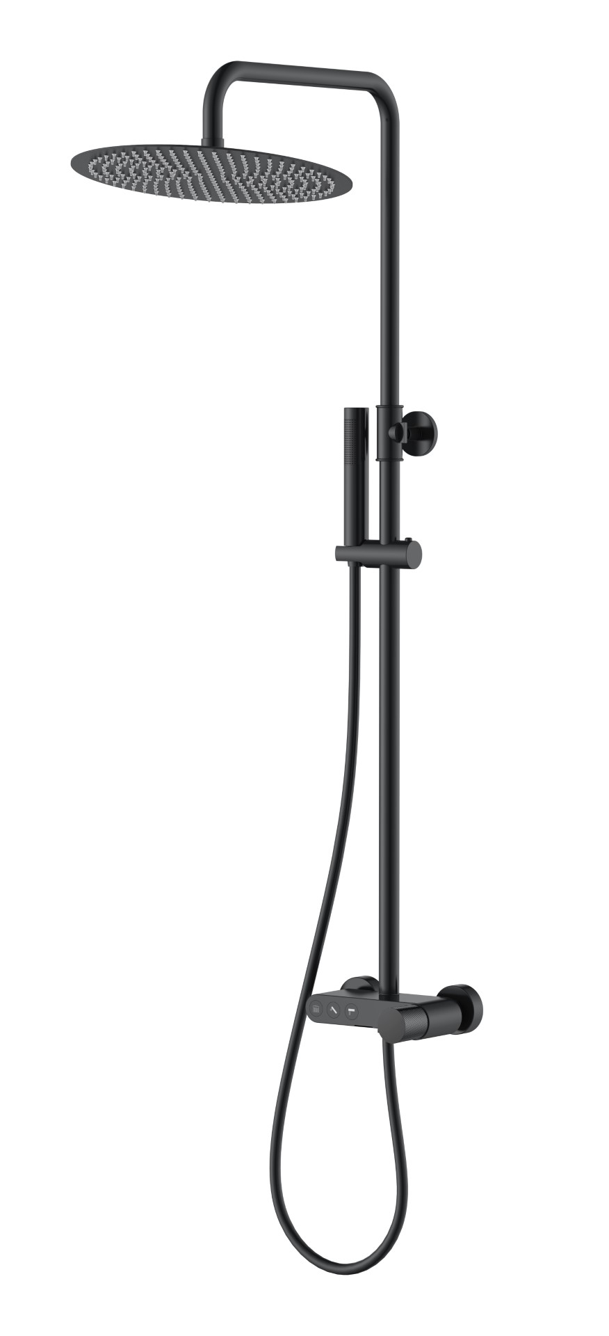 Стойка для душа Boheme STICK BLACK TOUCH BLACK 128-BB.2