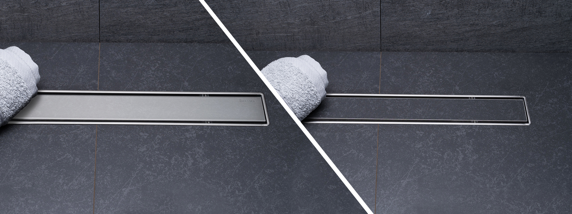 Compact Line Premium 750 с металлической рамкой линейный трап PESTAN