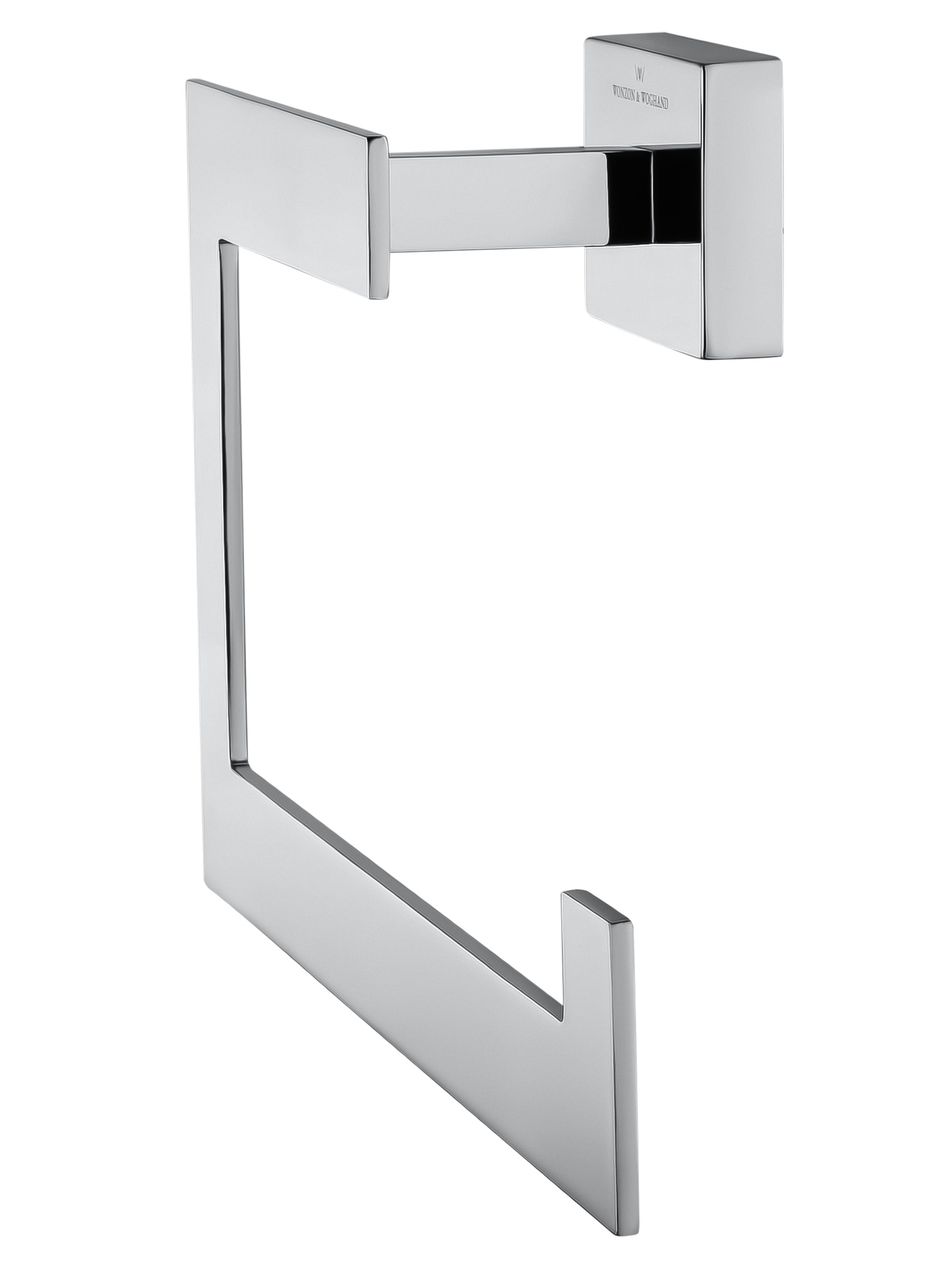 Кольцо для полотенец WONZON & WOGHAND FLAT, Хром WW-9713