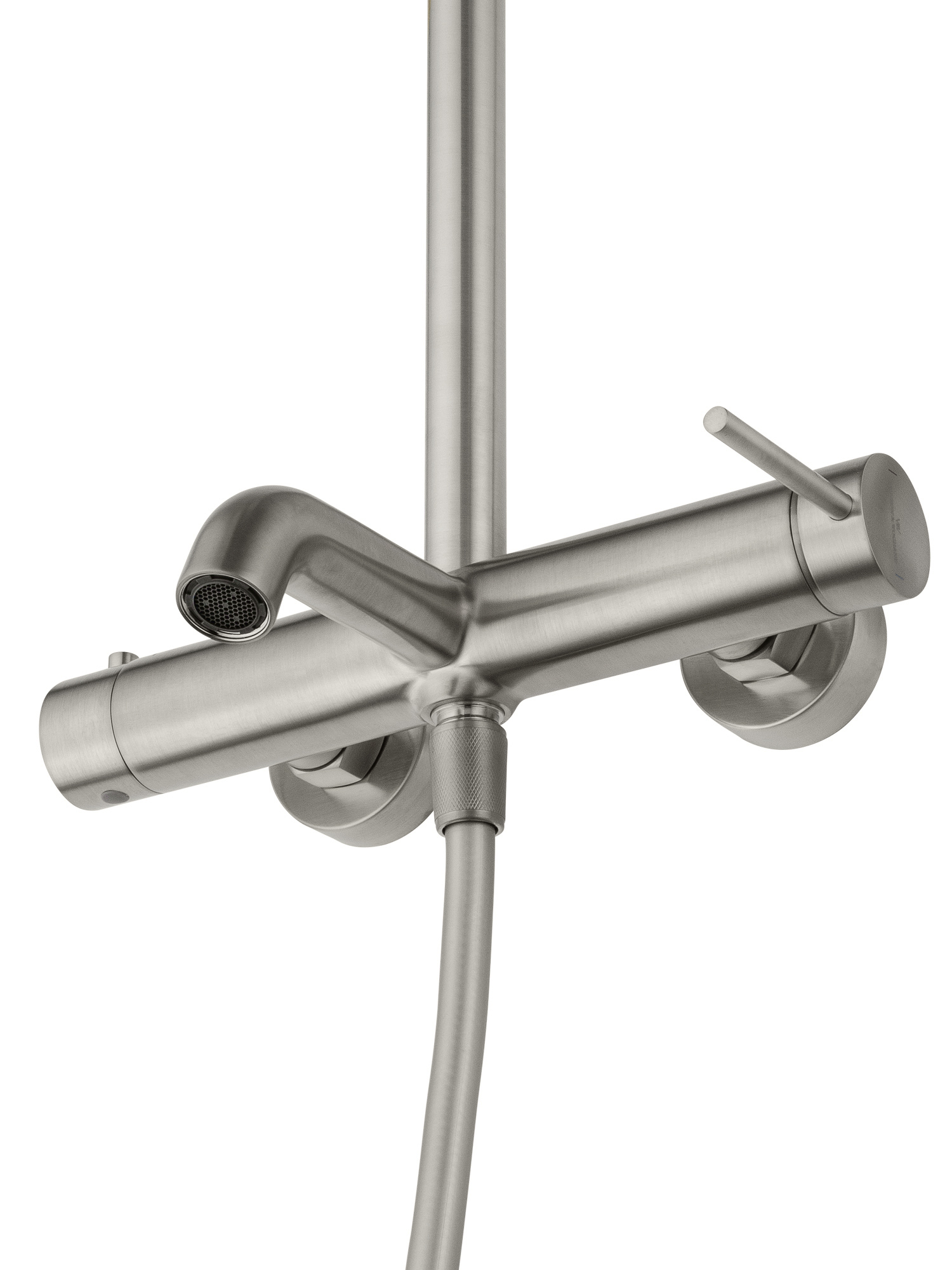 Душевая система WONZON & WOGHAND STICK, Брашированный никель WW-88739017-BN