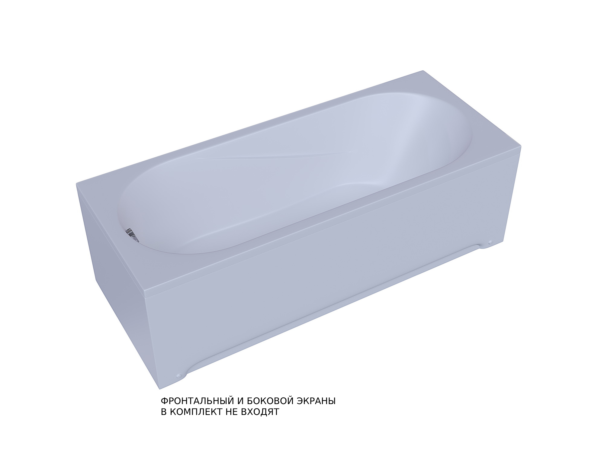 Акриловая ванна Aquatek Либерти BER170-0000001 170х70 см