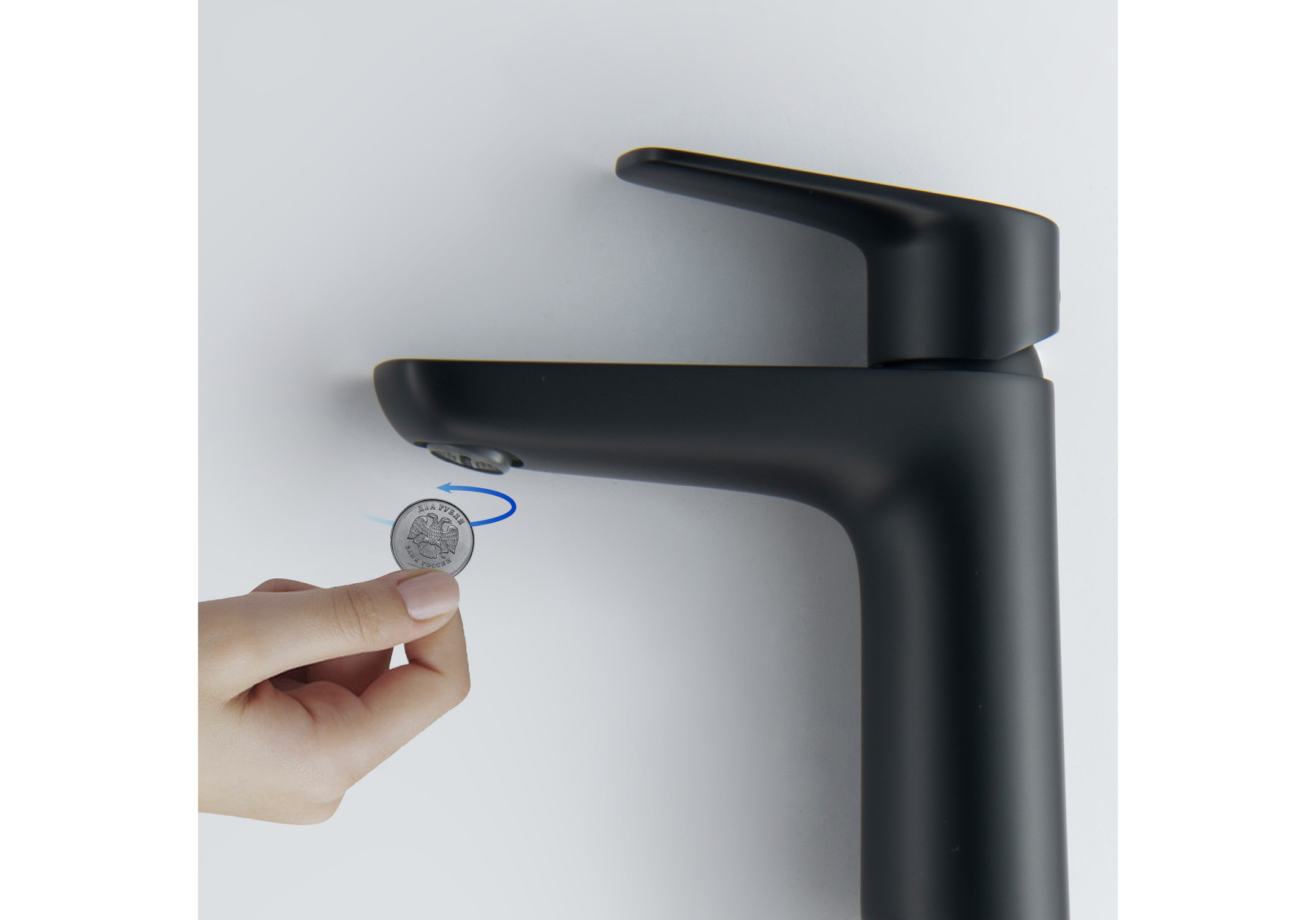 Смеситель Aquatek Бетта 98 AQ1110MB для раковины