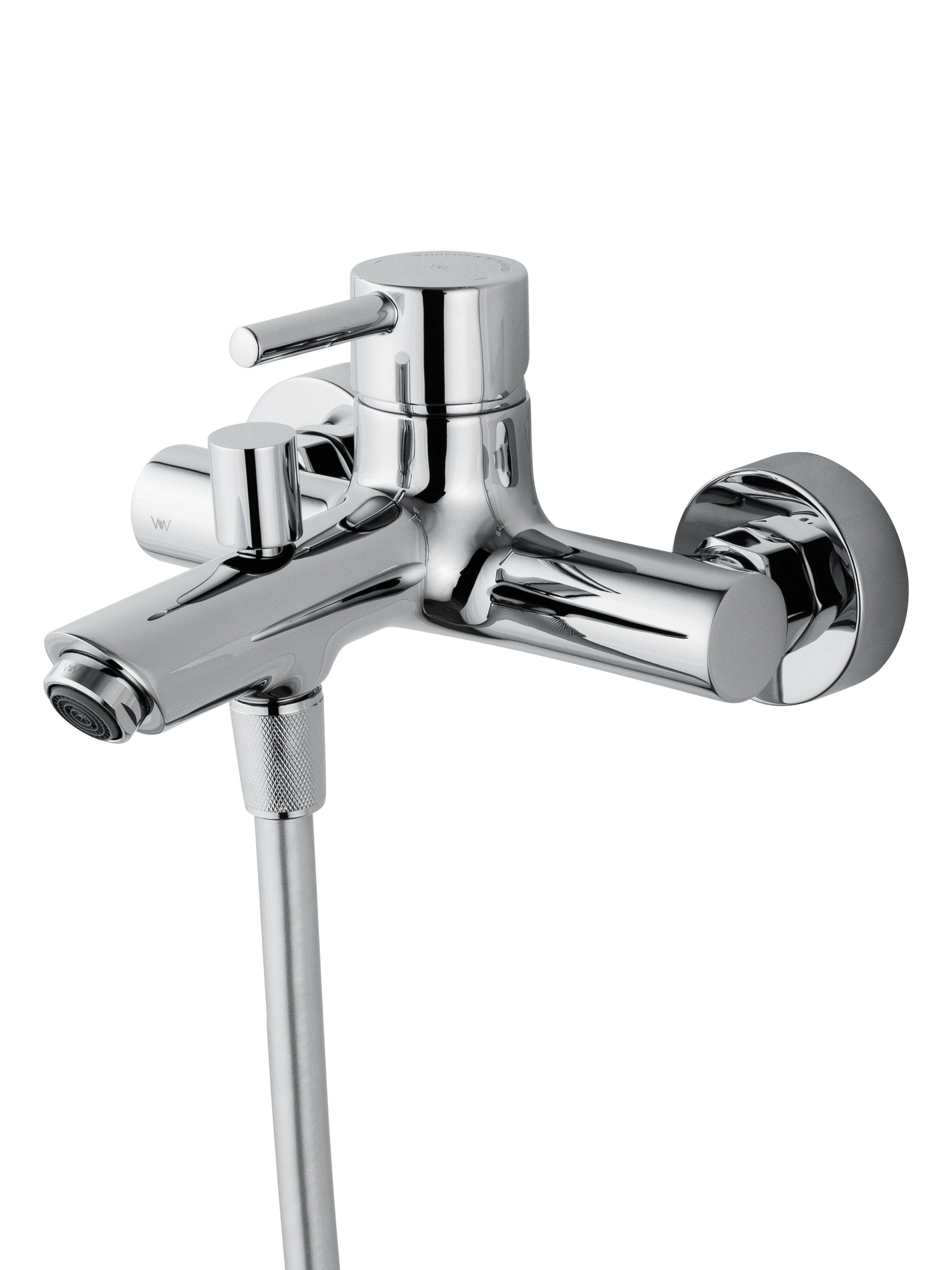 Смеситель для ванны с душем WONZON & WOGHAND SOLO, Хром WW-639032-1-CR