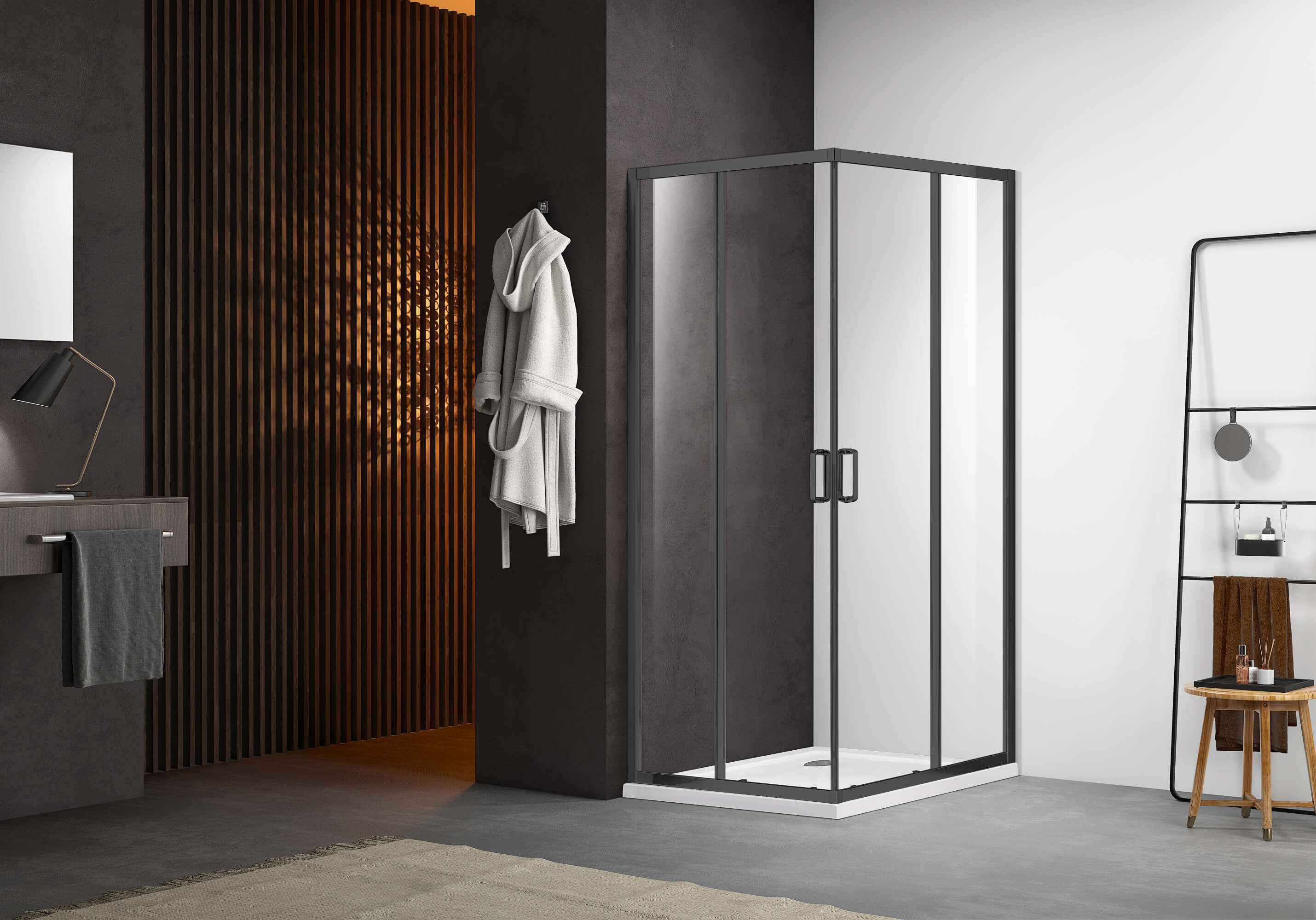 Душевой уголок Aquatek AQ ARI KV 10020GM 100х100 см