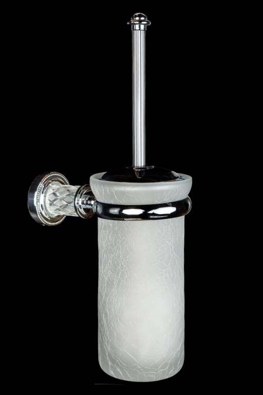 Ершик настенный (стекло) Boheme MURANO CRYSTAL (комплект) 10913-CRST-CH