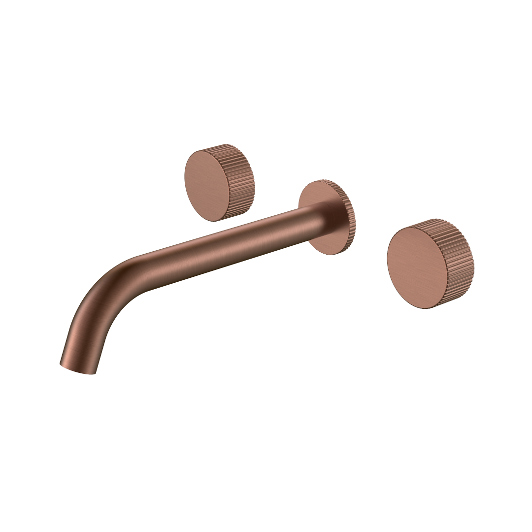 Смеситель из стены Boheme STICK LINEA на 3 отв. BRUSHED BRONZE 152-2-BRB.3