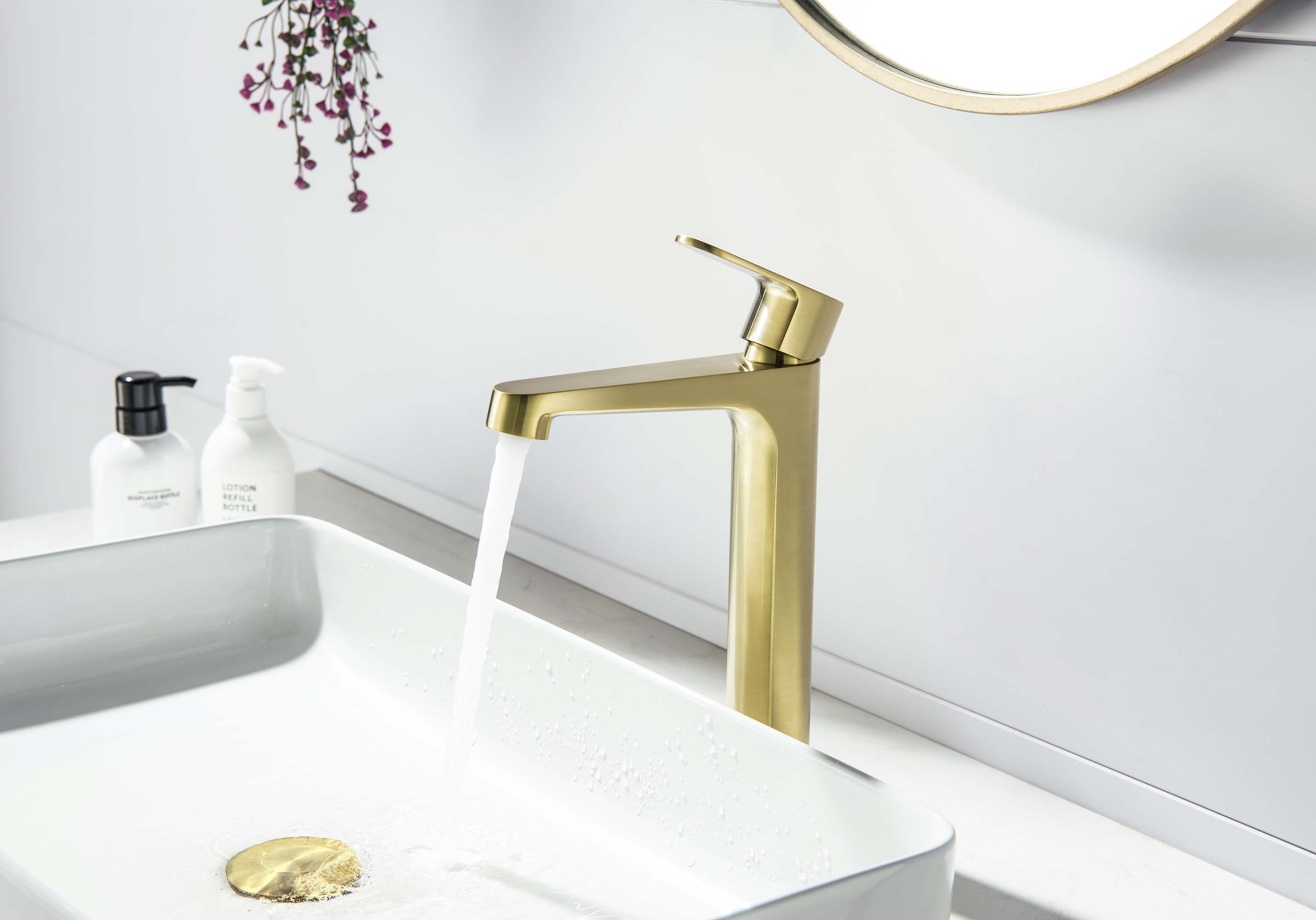 Смеситель Aquatek Оберон 240 AQ1204BG для раковины