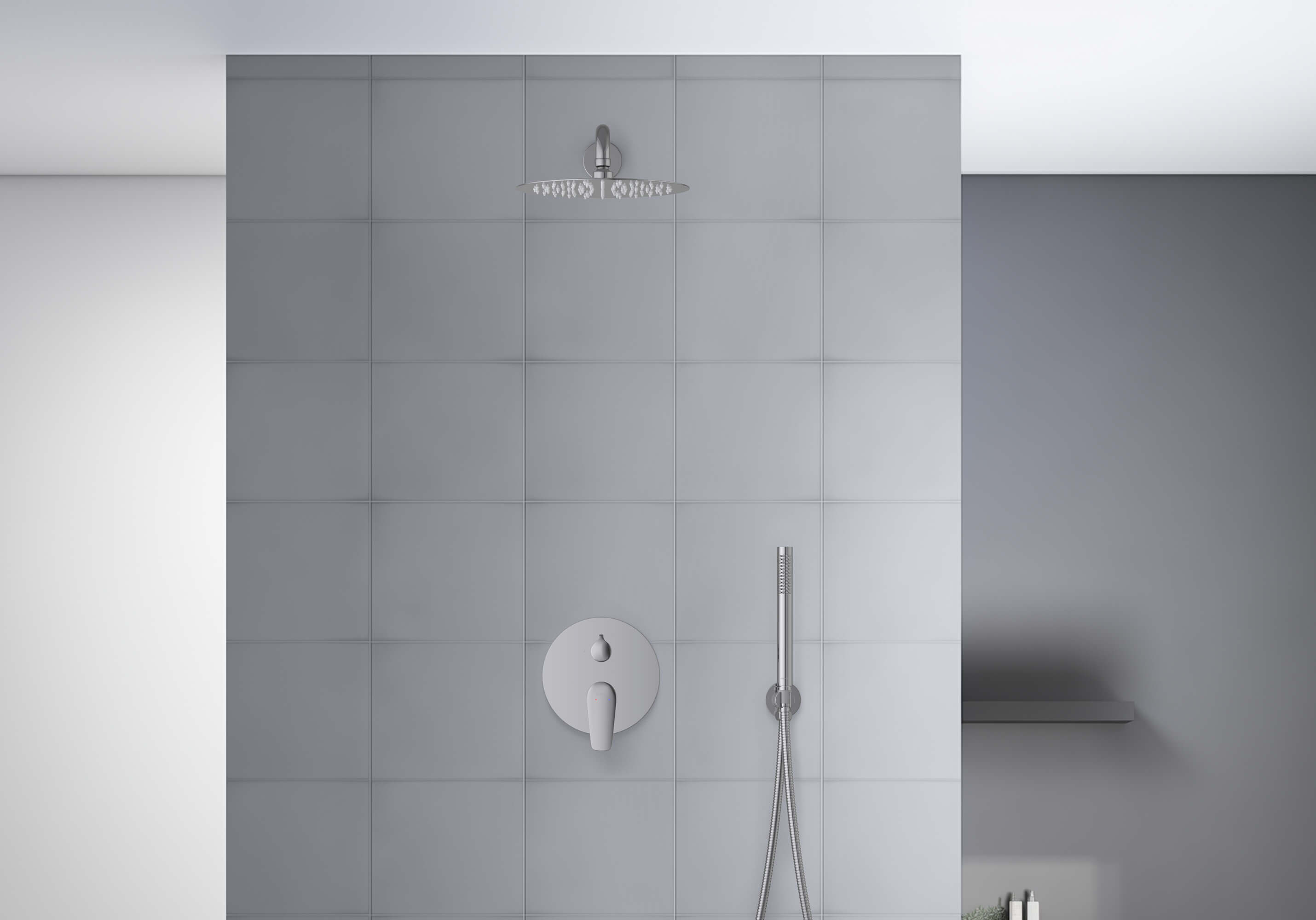 Set 3 в 1 душевой комплект Aquatek Бетта AQ1172CR