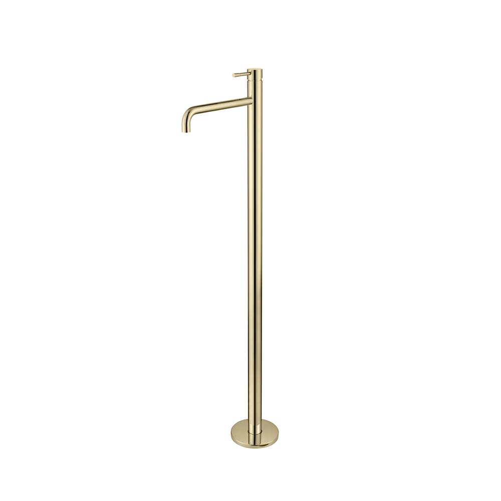 Смеситель для умывальника напольный Boheme Uno Gold 107-G