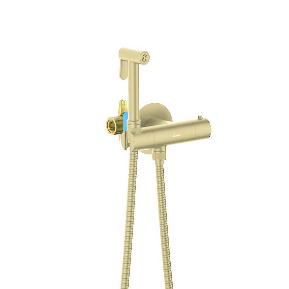 Гигиенический душ со смесителем Aquatek Оберон AQ1027BG