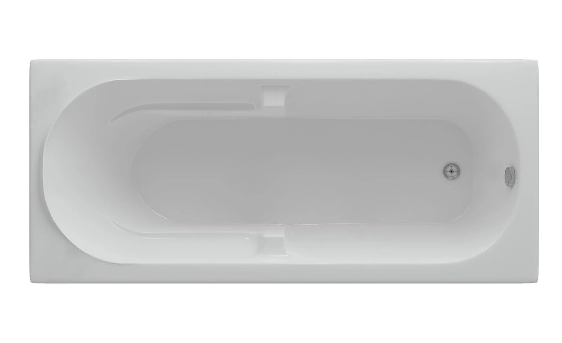 Акриловая ванна Aquatek Лея LEY170-0000057 170х75 см, с фронтальным экраном, слив справа