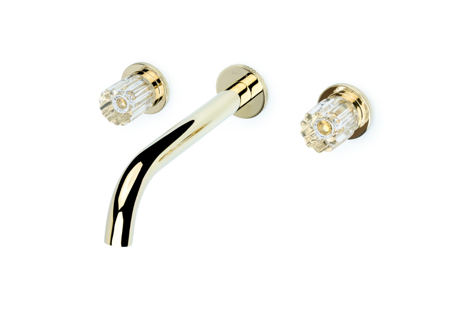 Смеситель из стены Boheme ELEGANTE на 3 отв. GOLD 152-2-G-EL